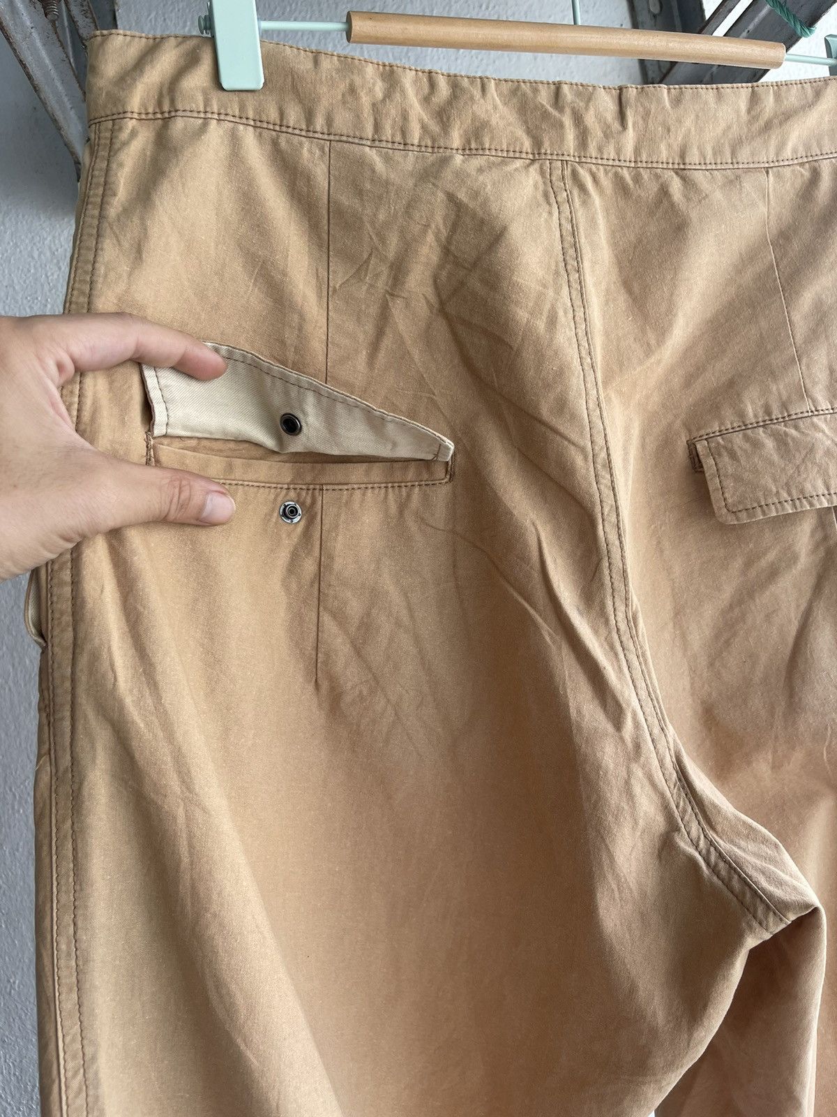 Y's × Yohji Yamamoto Archieve 80s Y's Single Pocket Wide Ballon Trouser Pants Size US 32 / EU 48 - 8 Thumbnail