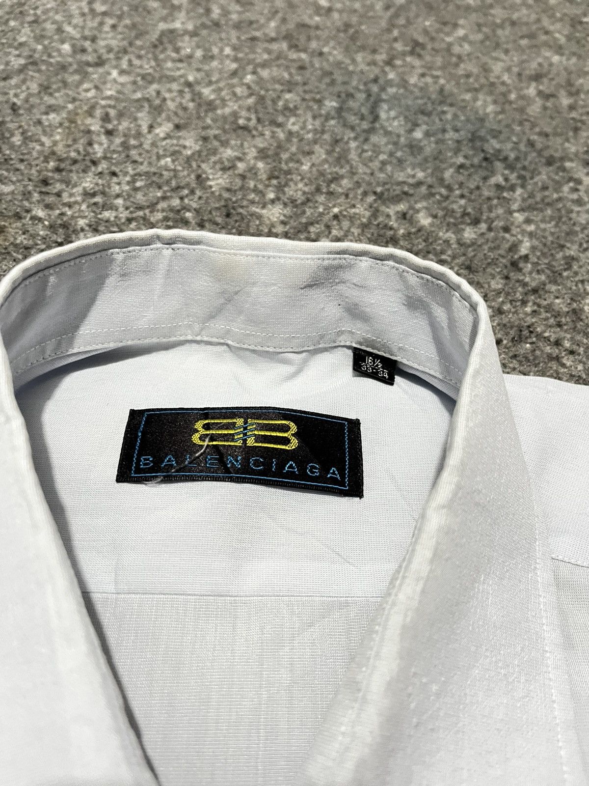 Balenciaga Vintage Balenciaga Short Shirt Size US L / EU 52-54 / 3 - 10 Thumbnail