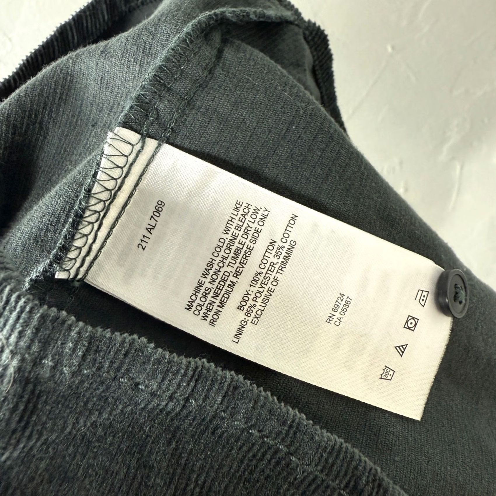 Vintage Columbia Womens Vapor Trail Long Sleeve Gray XS Corduroy Button Shirt Size XS / US 0-2 / IT 36-38 - 7 Thumbnail