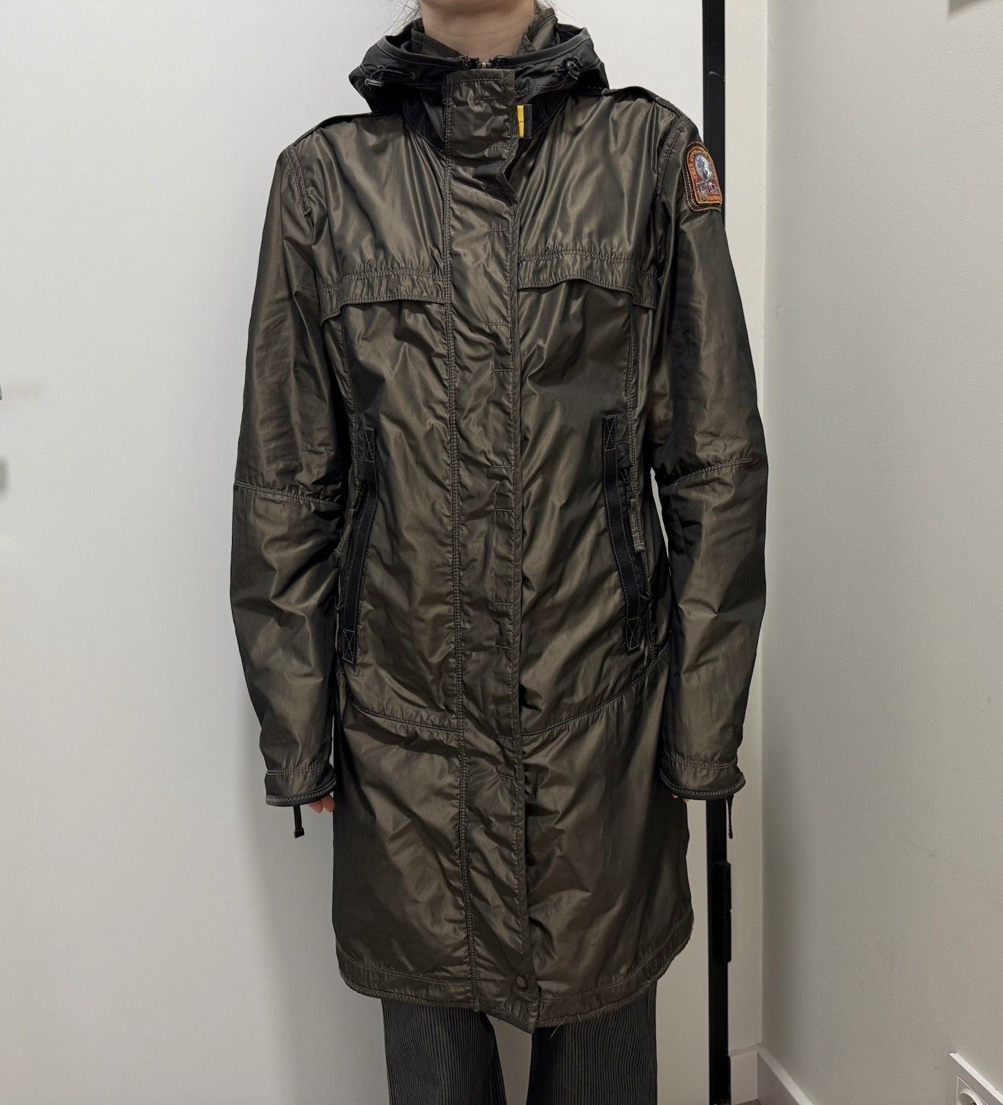 Parajumpers DDP Womens Parajumpers Light Parka Nylon Jacket Long XL Size XL / US 12-14 / IT 48-50 - 1 Thumbnail