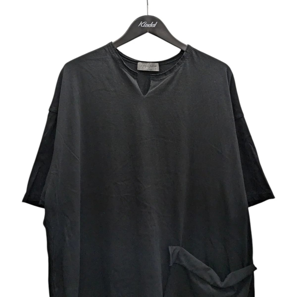Yohji Yamamoto Yohji Yamamoto pour homme/cotton black. T-shirt Size US L / EU 52-54 / 3 - 2 Thumbnail