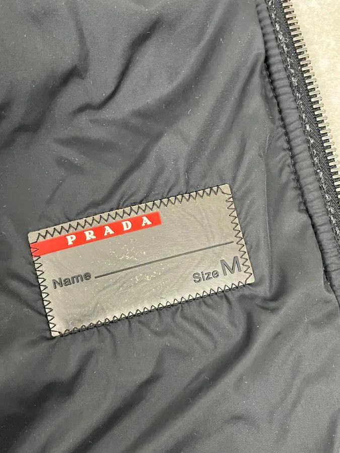 Prada 2000s Prada Grey Wool Hybrid Jacket Size S / US 4 / IT 40 - 12 Thumbnail