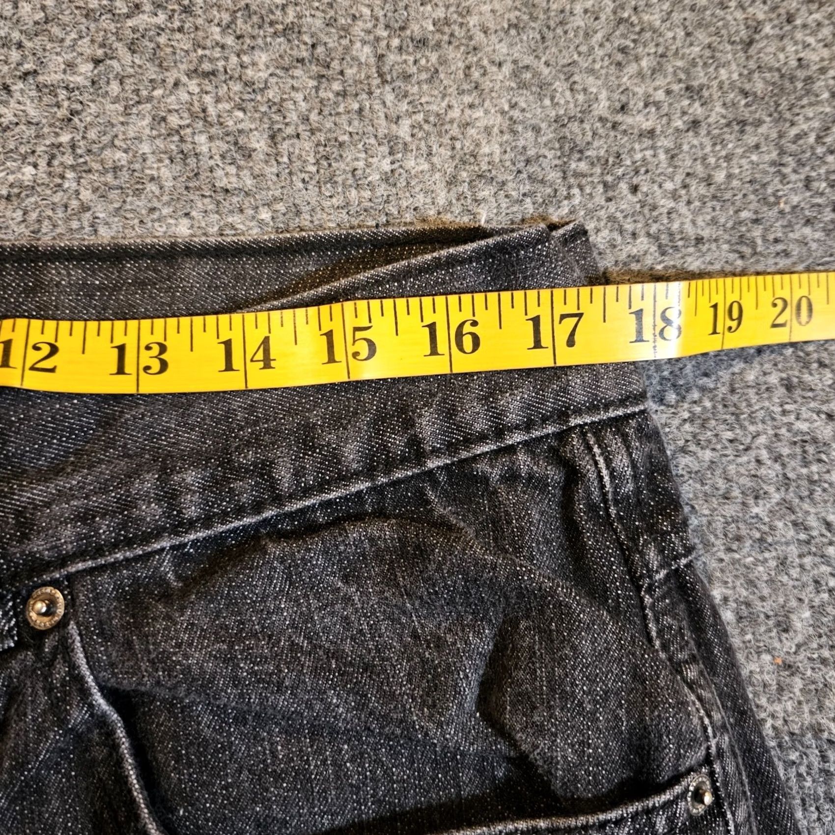 Rocawear Vintage Rocawear Jeans Men 36x33 Black Baggy Straight Skater Hip Hop Street Wear Size US 36 / EU 52 - 5 Thumbnail