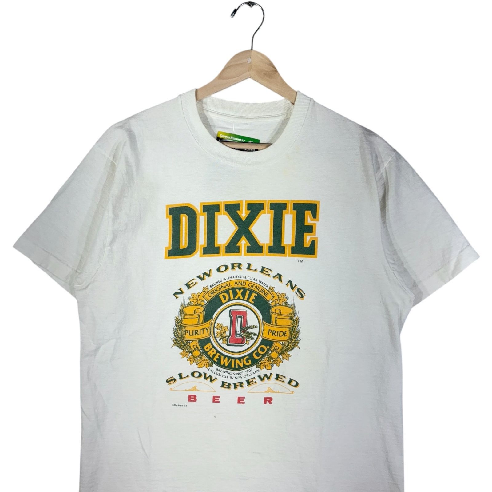 Vintage Vintage Dixie New Orleans Slow Brewed Beer Tee XL Size US XL / EU 56 / 4 - 2 Thumbnail