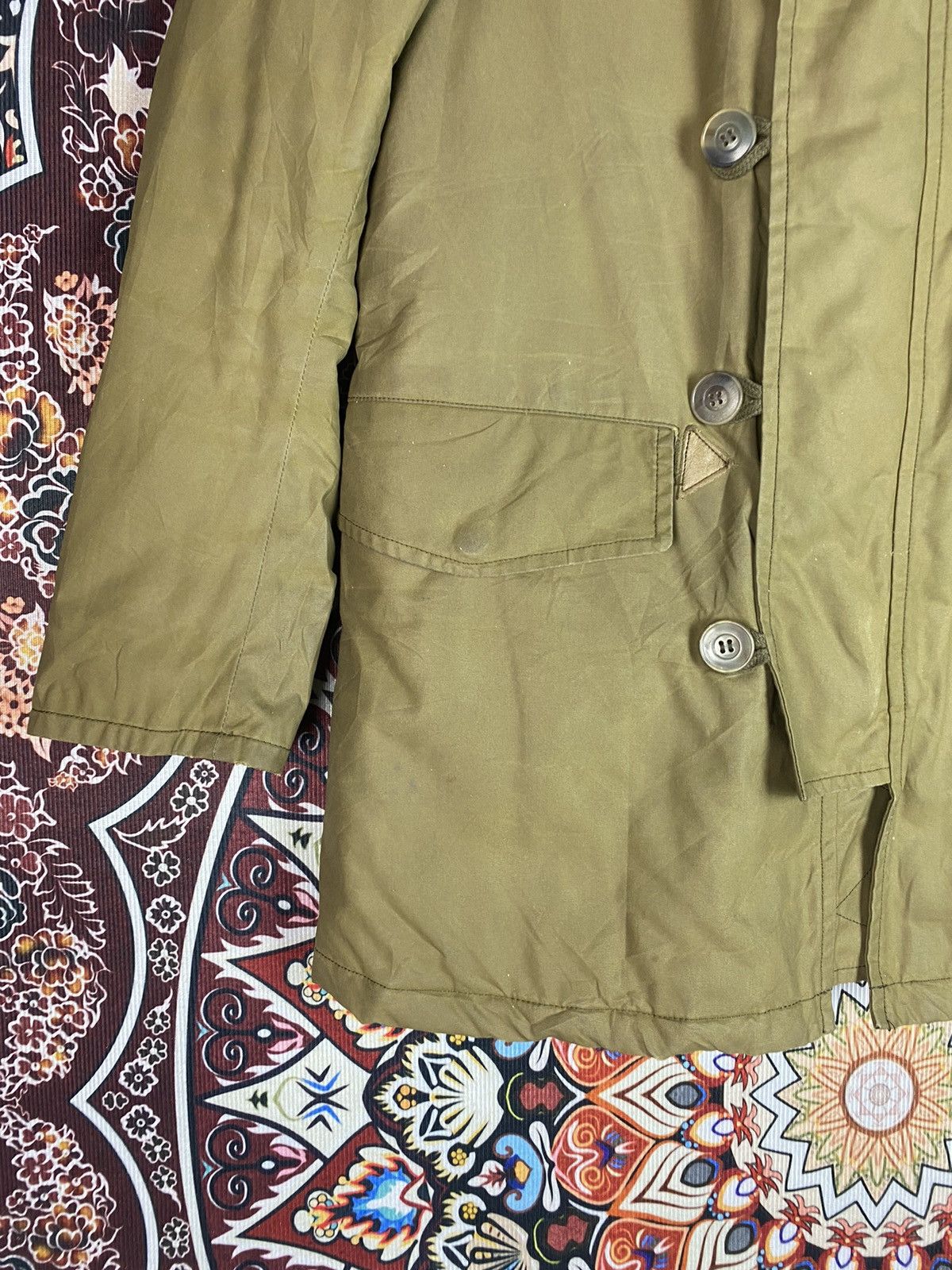 Japanese Brand Vintage The British Millerain Fabric Fur Parka Jacket Size US M / EU 48-50 / 2 - 5 Thumbnail