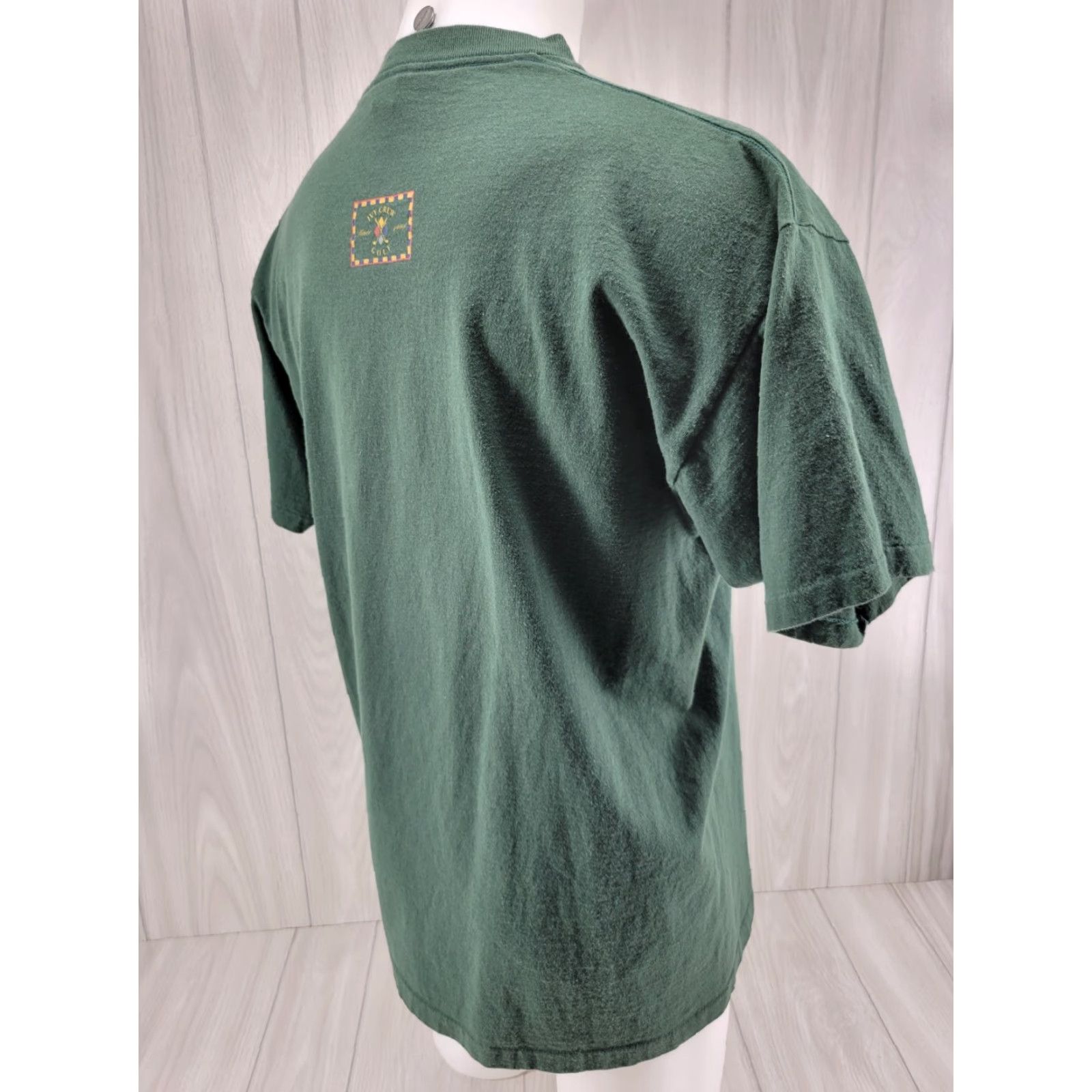 Vintage VTG Ivy Crew T-Shirt Unisex Adults XL Green 90s Single Stitch Made in USA Golf Course Classics Size US XL / EU 56 / 4 - 6 Thumbnail