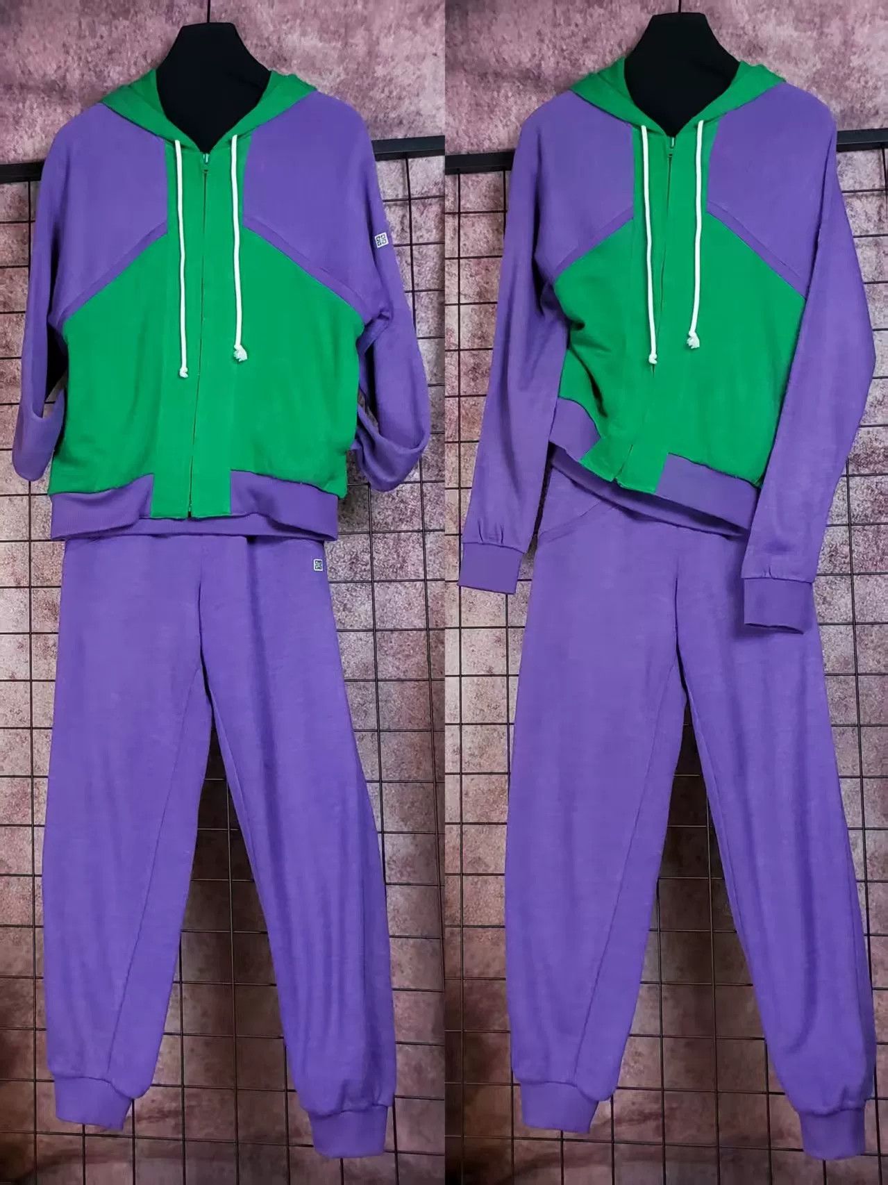 Givenchy Givenchy Vintage Purple Tracksuit Set Size US M / EU 48-50 / 2 - 1 Thumbnail