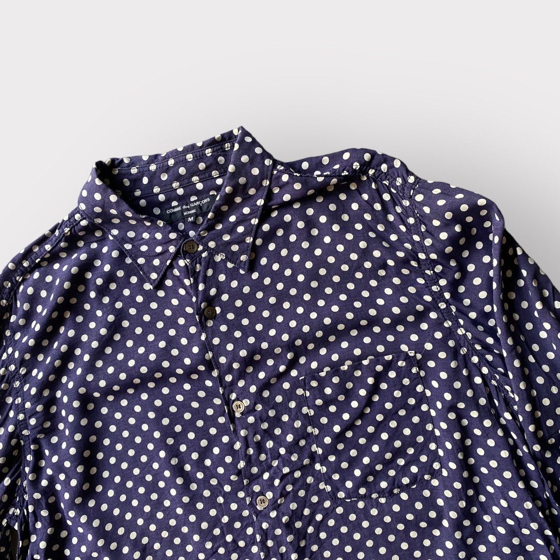 Comme des Garcons SS04 Rayon Polka Dot Shirt Size US M / EU 48-50 / 2 - 2 Thumbnail