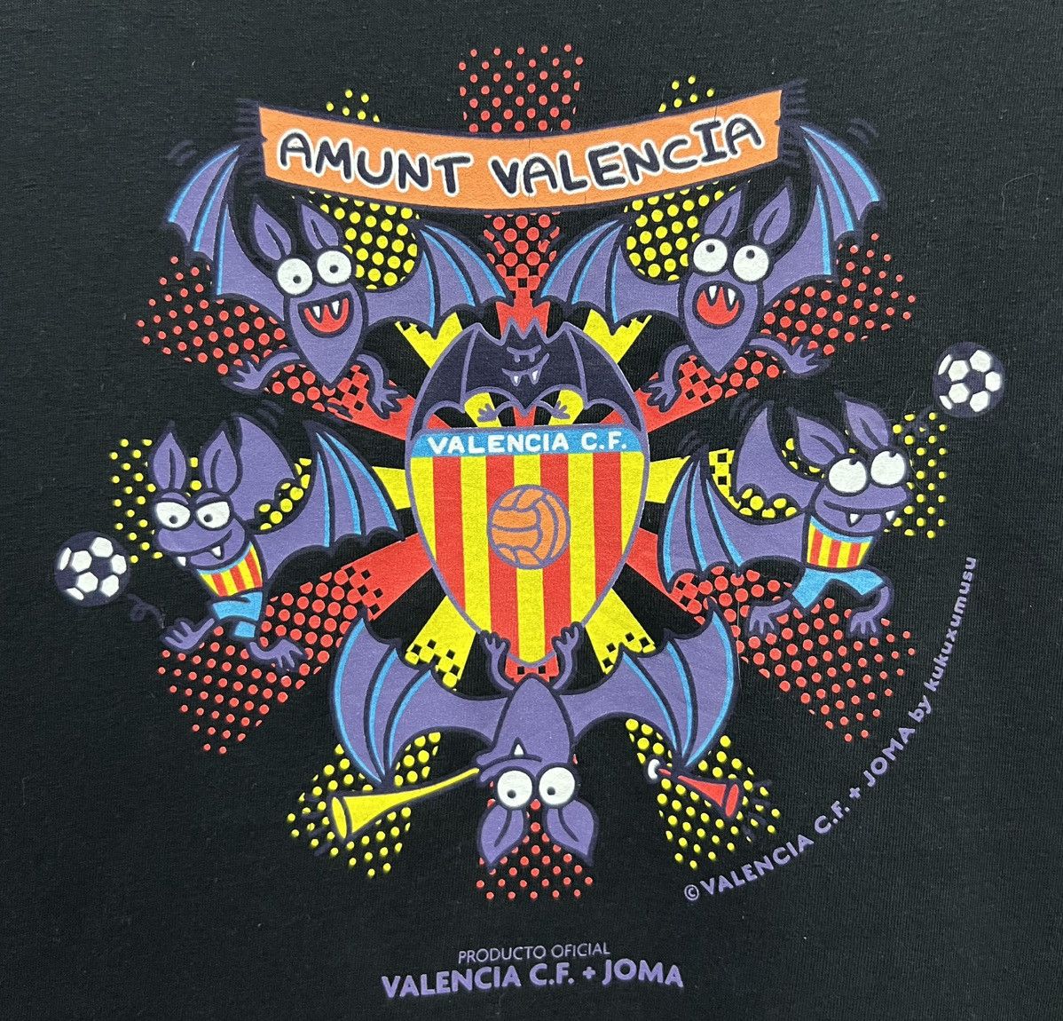 Vintage KUKU x UMUSU MARRAZKI FABRIKA VALENCIA C.F.+JOMA SHIRT Size US XL / EU 56 / 4 - 3 Thumbnail