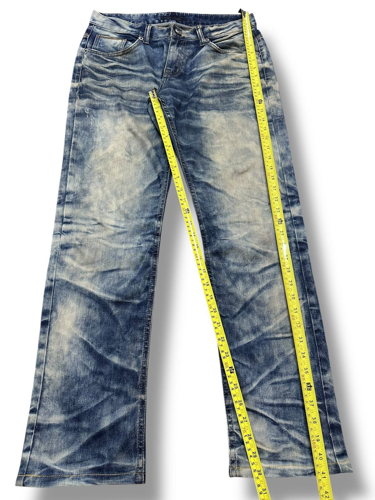 In The Attic In The Attic Vintage Slim Fit Loose Style With Thunder Wash Size US 33 - 13 Thumbnail