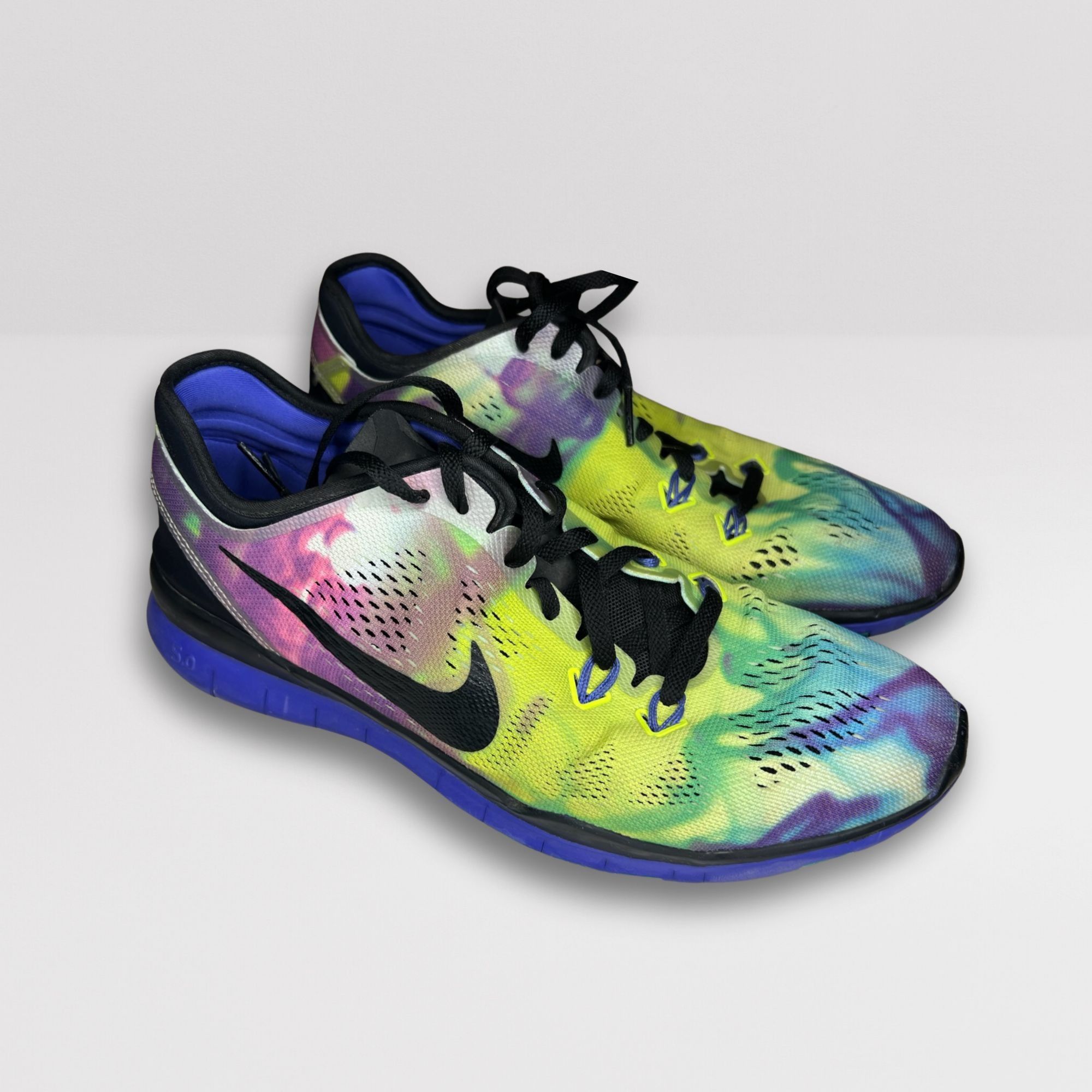 Nike Nike Free 5.0 TR Tie Dye Athletic Shoes Size 8.5 Multicolor Size US 8.5 / EU 41-42 - 3 Thumbnail