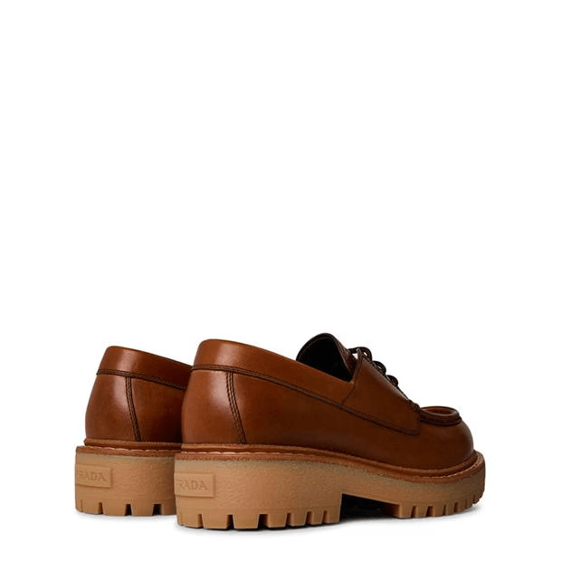 Prada Leather Loafers Size US 10 / EU 43 - 4 Thumbnail