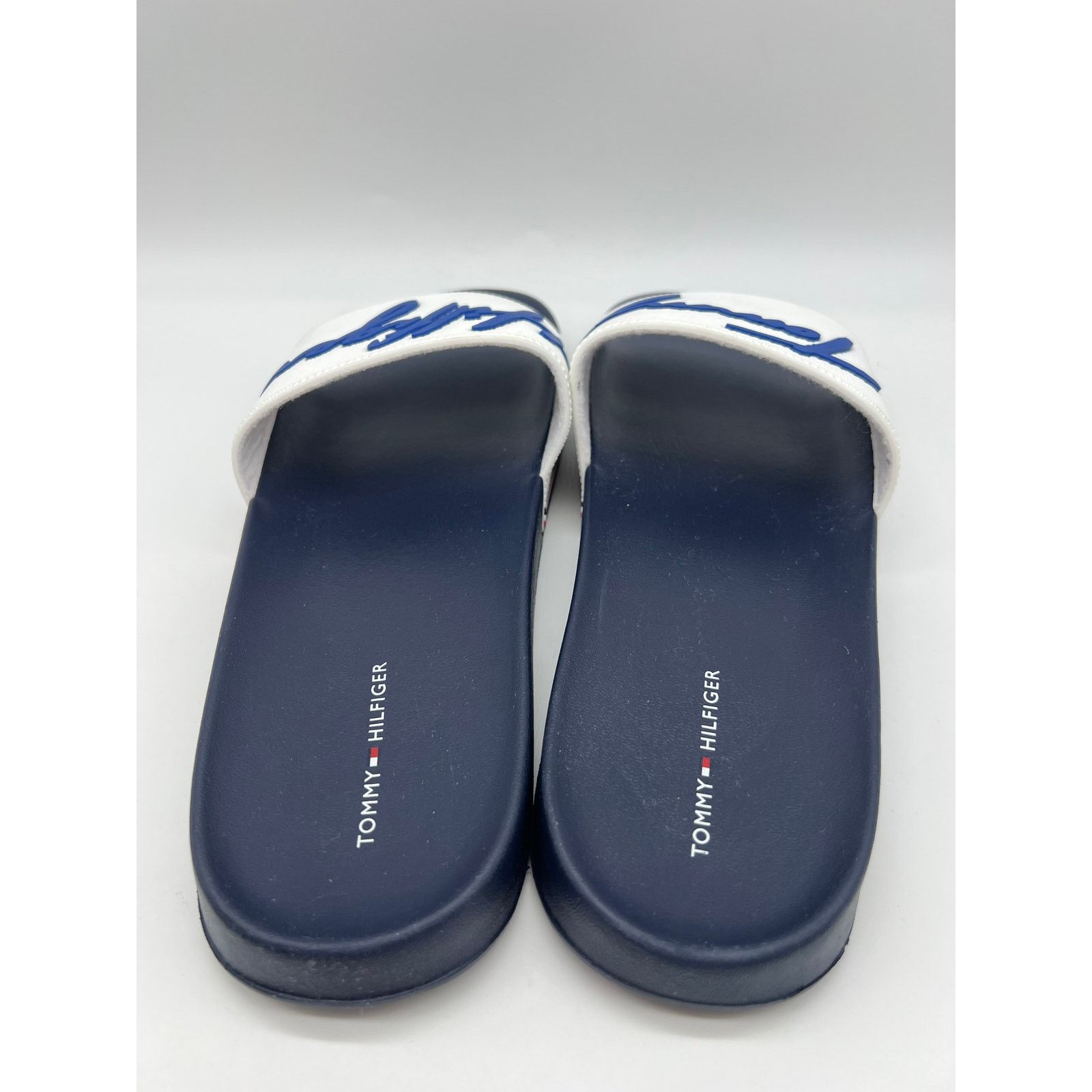 Tommy Hilfiger Tommy Hilfiger Men's Blue White Slide Sandal Slipper Size 11 Size US 11 / EU 44 - 8 Thumbnail