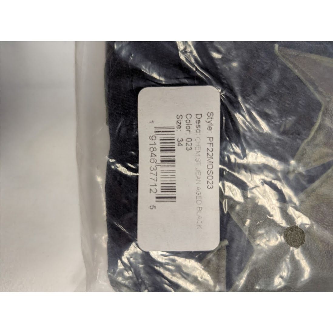 Amiri o1rshd1 Q:2 / Chemist Jean Denim Jeans in Aged Black 34 Size US 34 / EU 50 - 20 Thumbnail