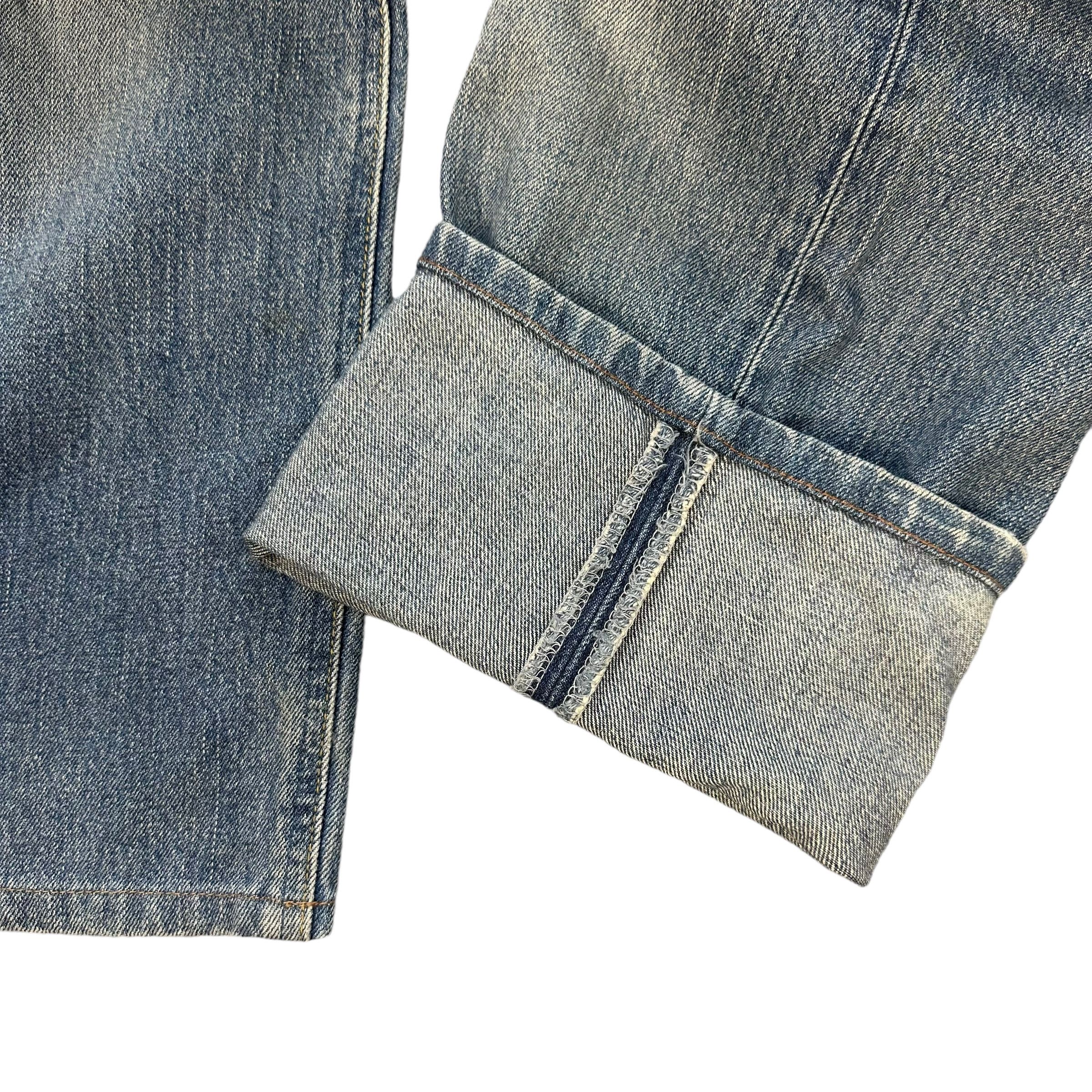 Lee LEE RIDERS WASHED DENIM PANT #8893-035 Size US 35 - 6 Thumbnail