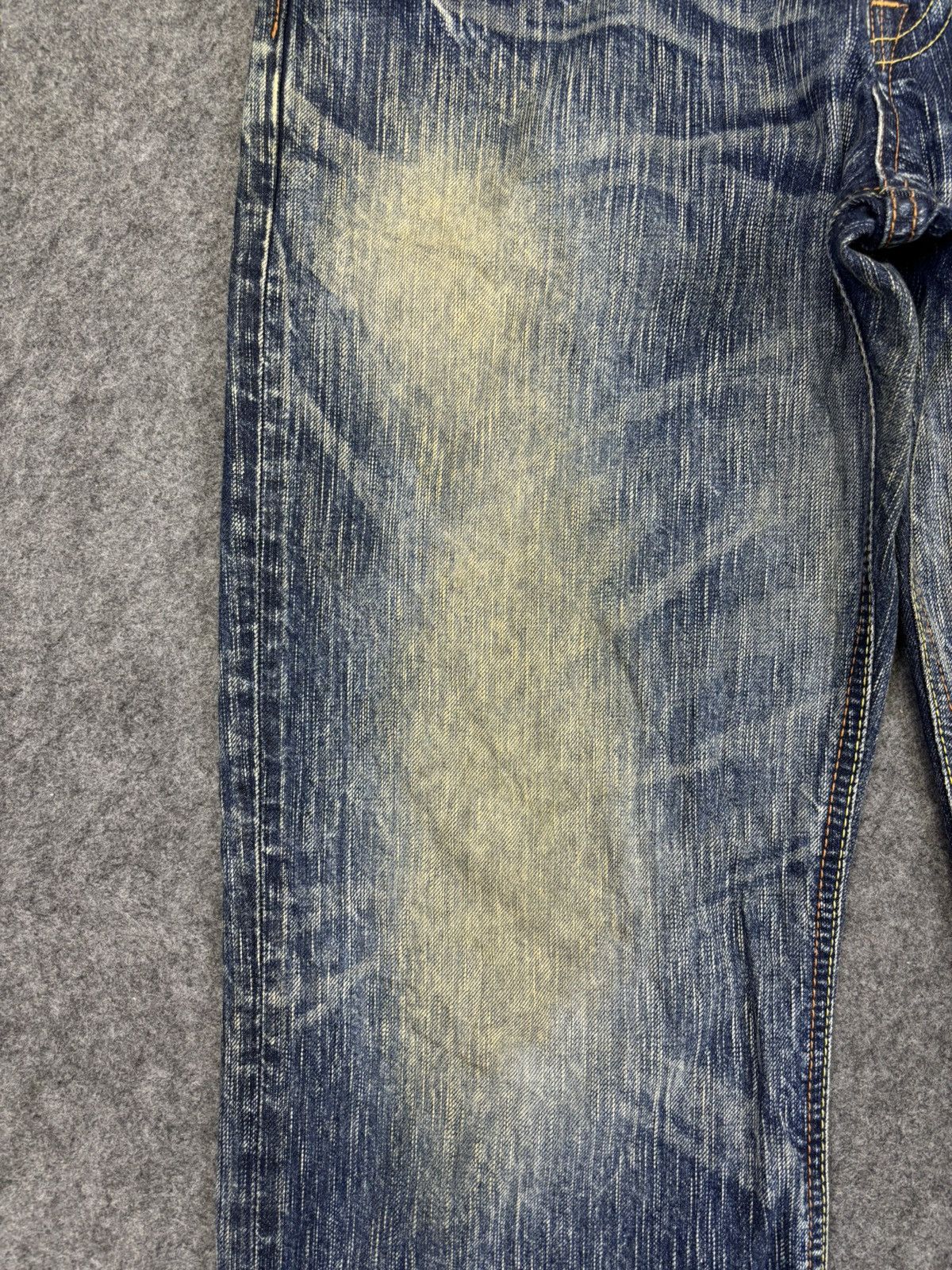 Edwin Flare Edwin 503 Sandy Style Crazy Fades Denim F922 Size US 35 - 7 Thumbnail
