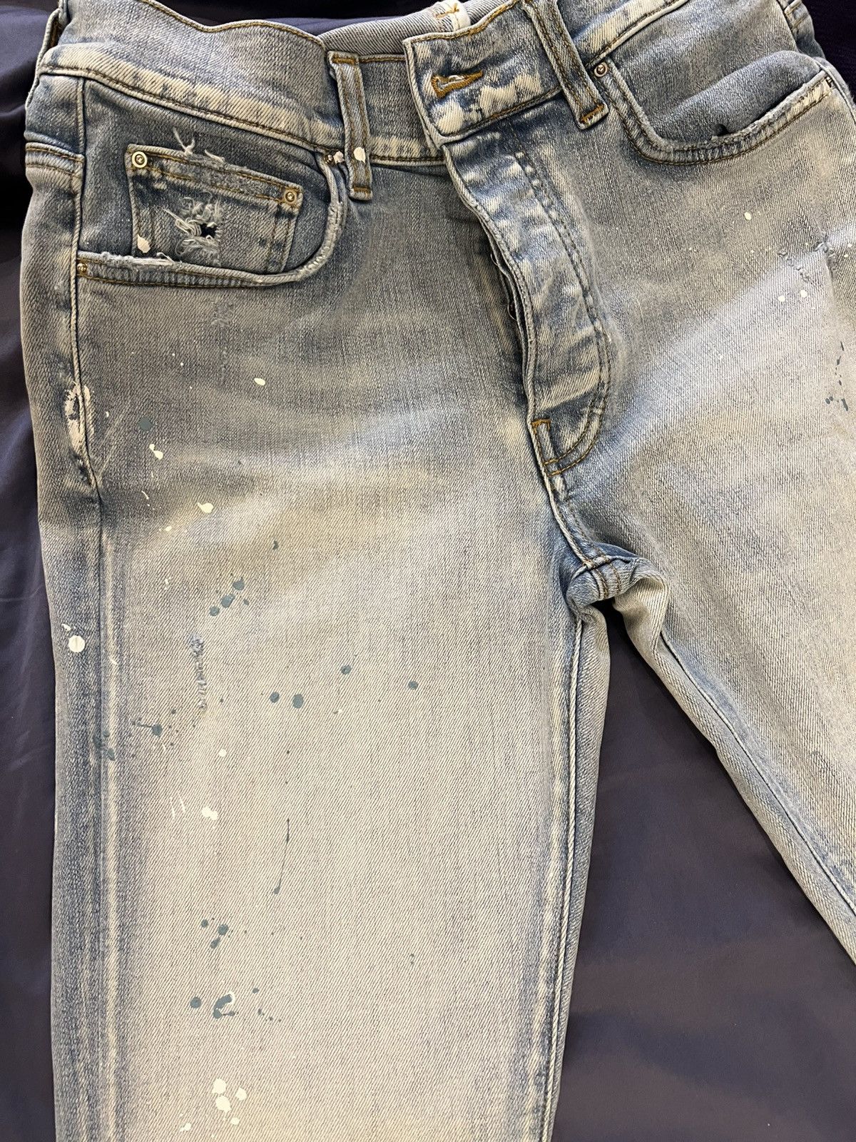 Amiri Amiri paint splatter jeans Size US 31 - 2 Thumbnail