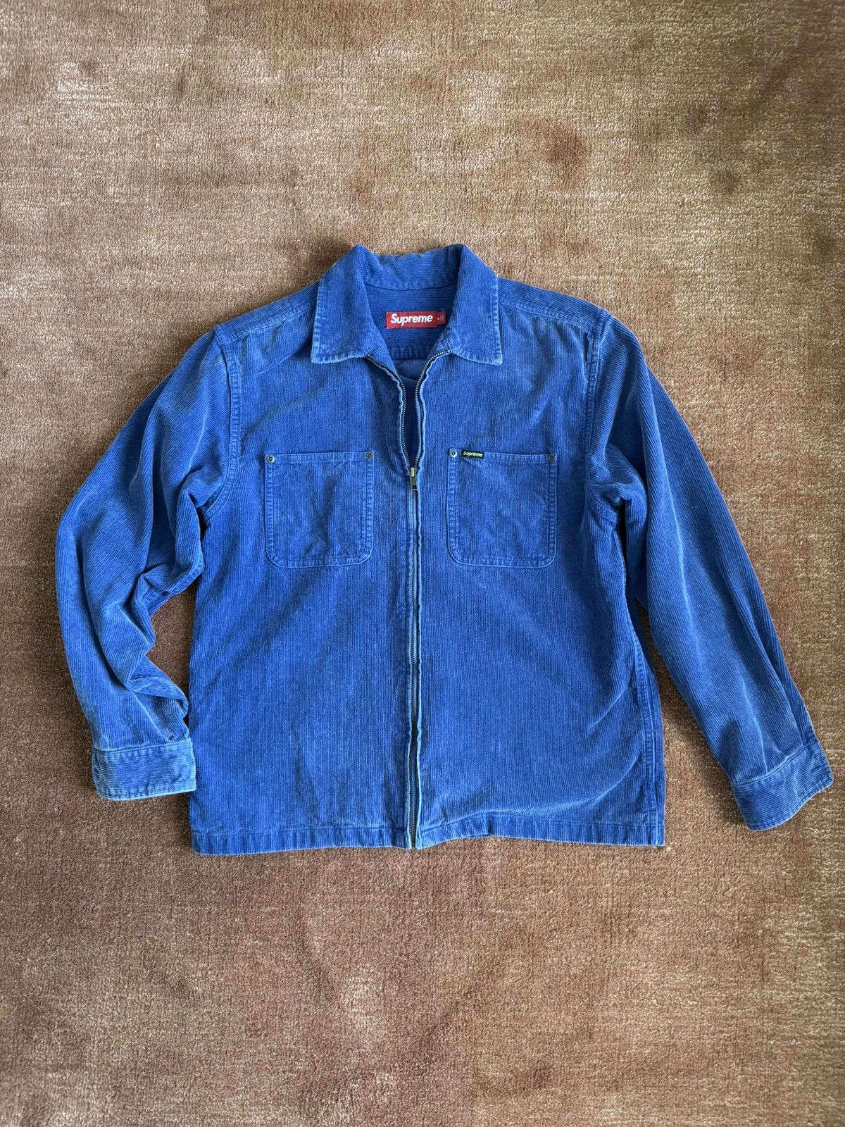 Supreme Supreme Cheetah Pile Zip Up Shirt | Grailed