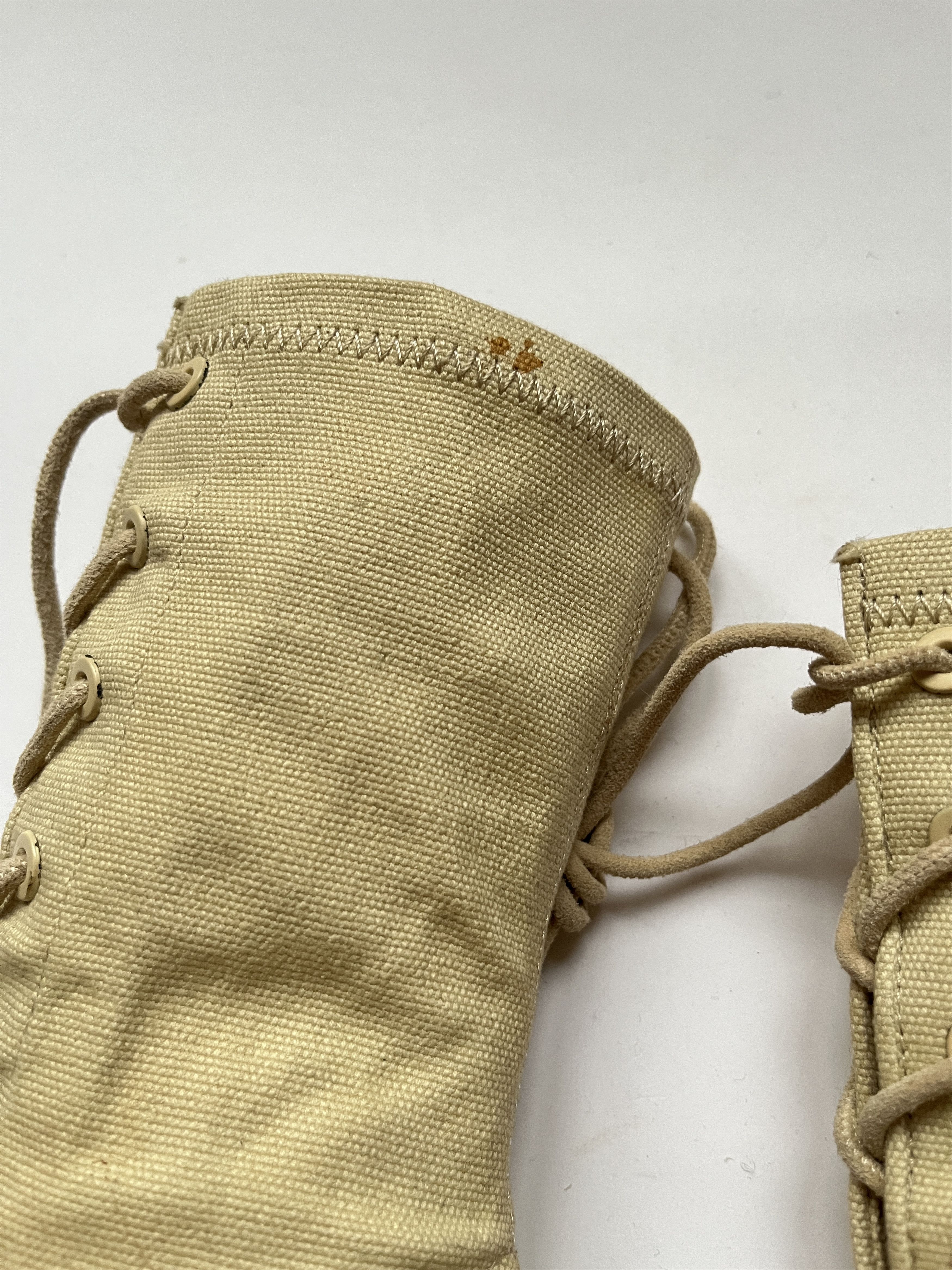 Yeezy ⚡️QUICK SALE⚡️Yeezy Season 6 Beige Lace-Up Boots Size US 4 / IT 34 - 10 Thumbnail