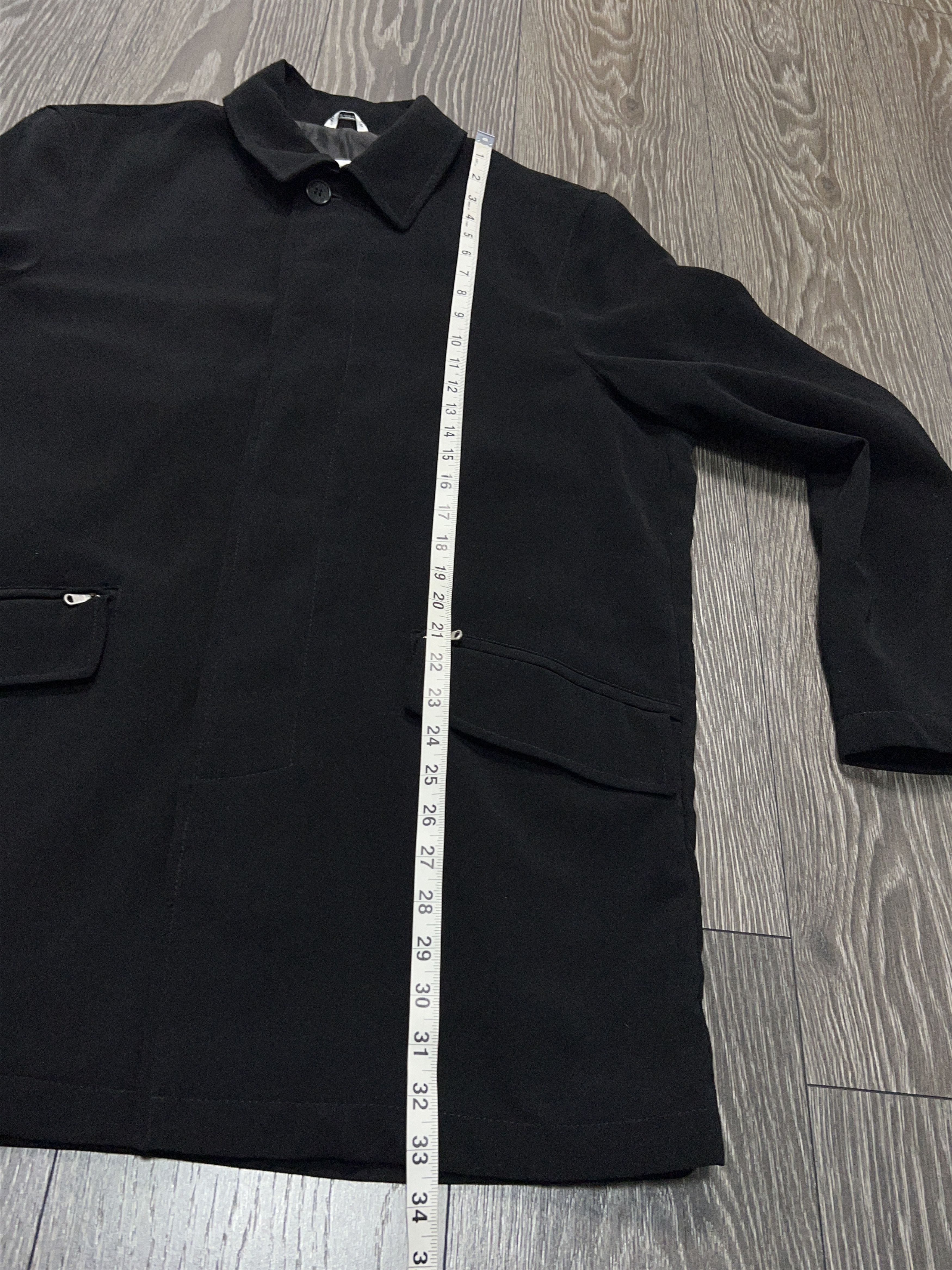 Pal Zileri Sport Polyester Black Jacket Coat Button Size US 40 EU 50 Size US M / EU 48-50 / 2 - 8 Thumbnail