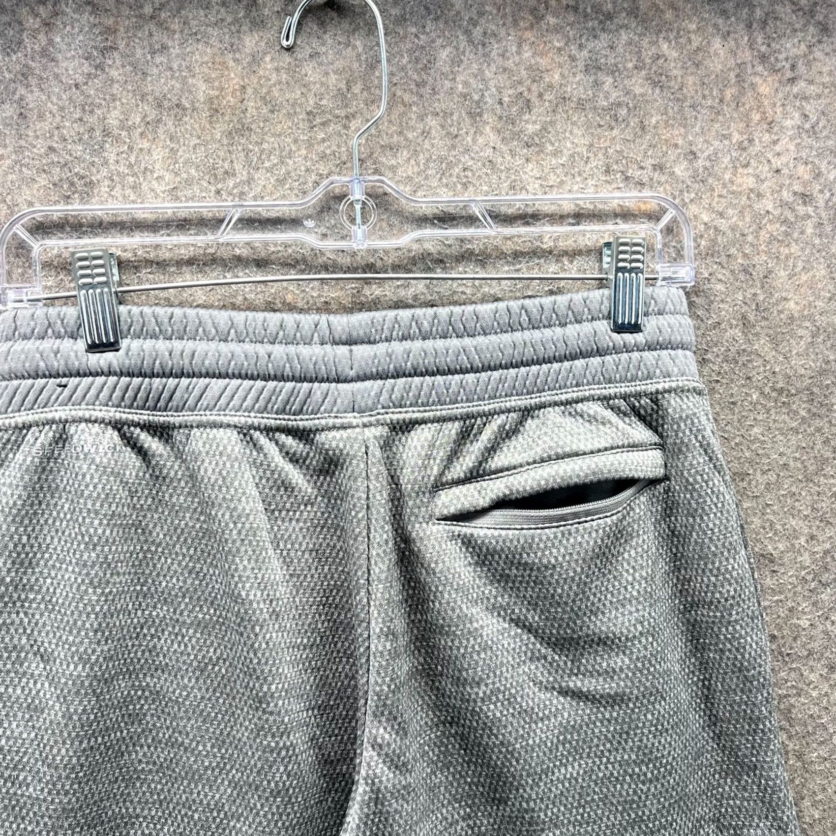 Reebok Reebok Sweatpants Mens Small Gray Fleece Elastic Waist Cotton Drawstring Knit Size US 29 - 4 Thumbnail