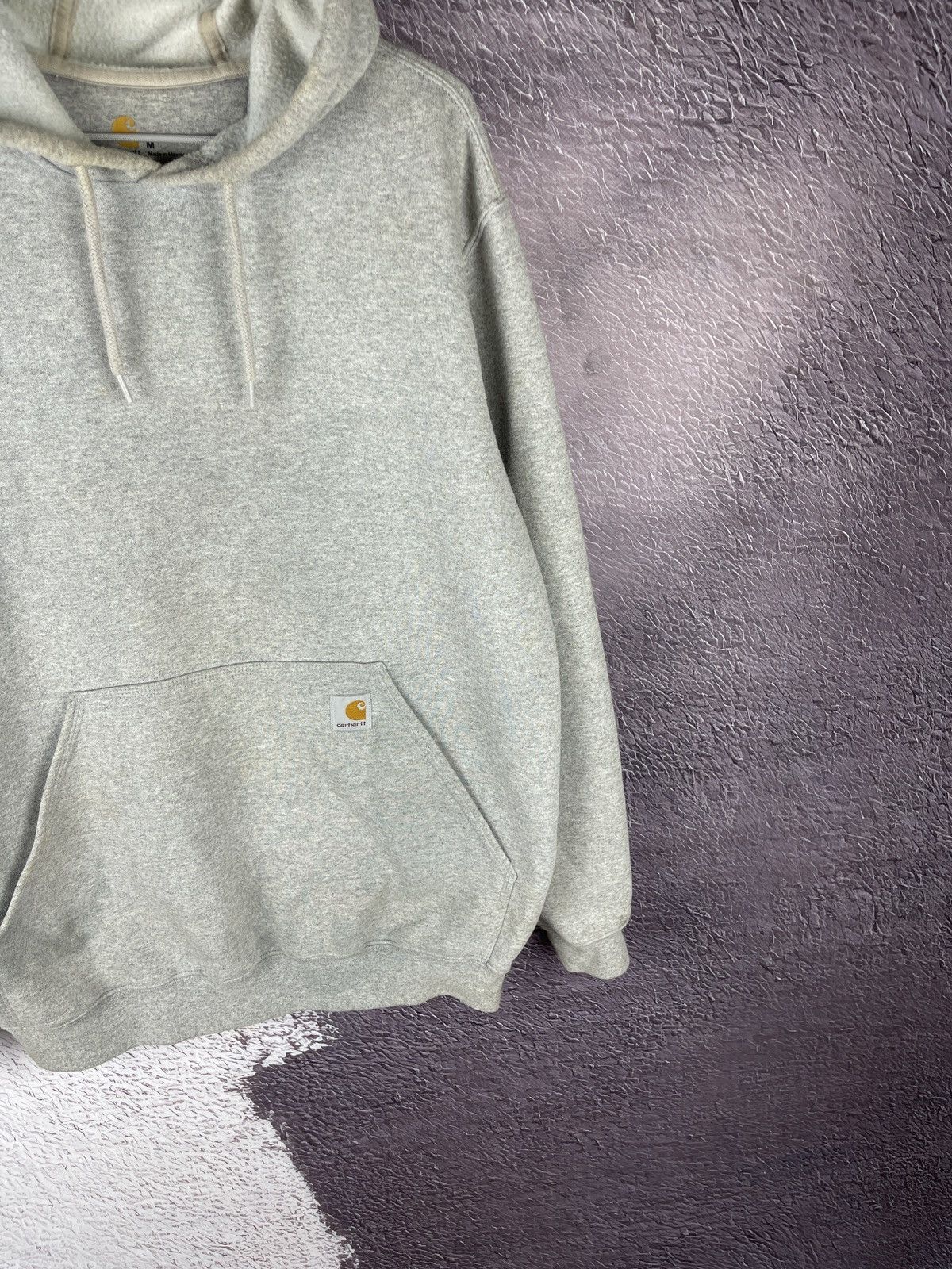 Carhartt Carhartt vintage grey oversized pocket logo hoodie Size US M / EU 48-50 / 2 - 4 Thumbnail