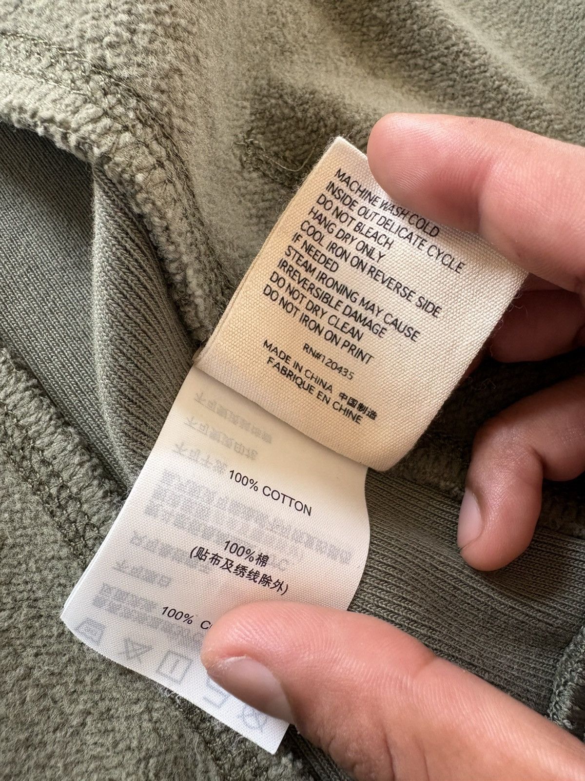 Evisu × Palace Palace Evisu Dice Full Zip Hoodie Jacket Olive Green Large Size US L / EU 52-54 / 3 - 16 Thumbnail