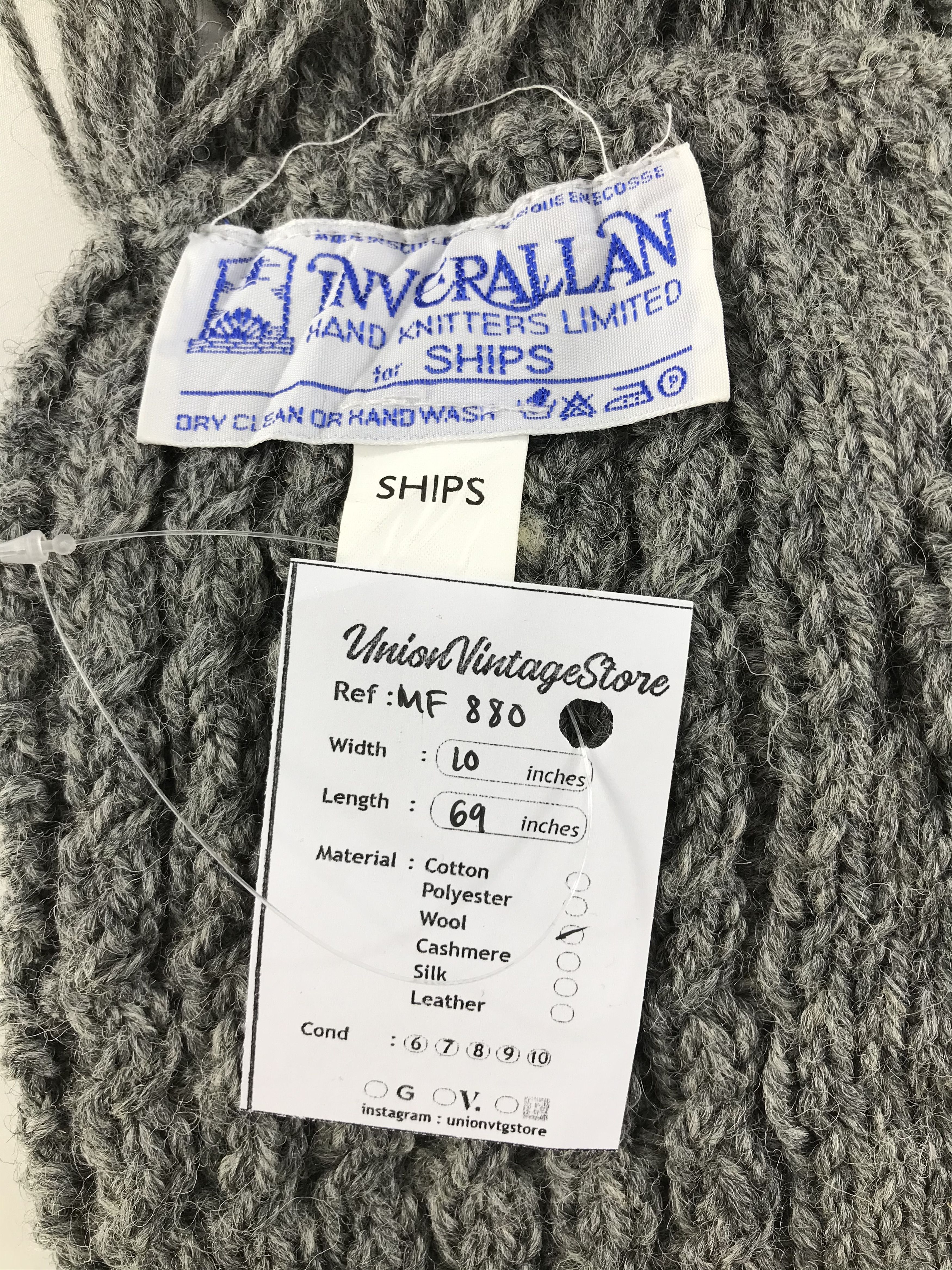 SHIPS Vintage Ships Scarf/Muffler/Neckwear MF880 Size ONE SIZE - 4 Thumbnail