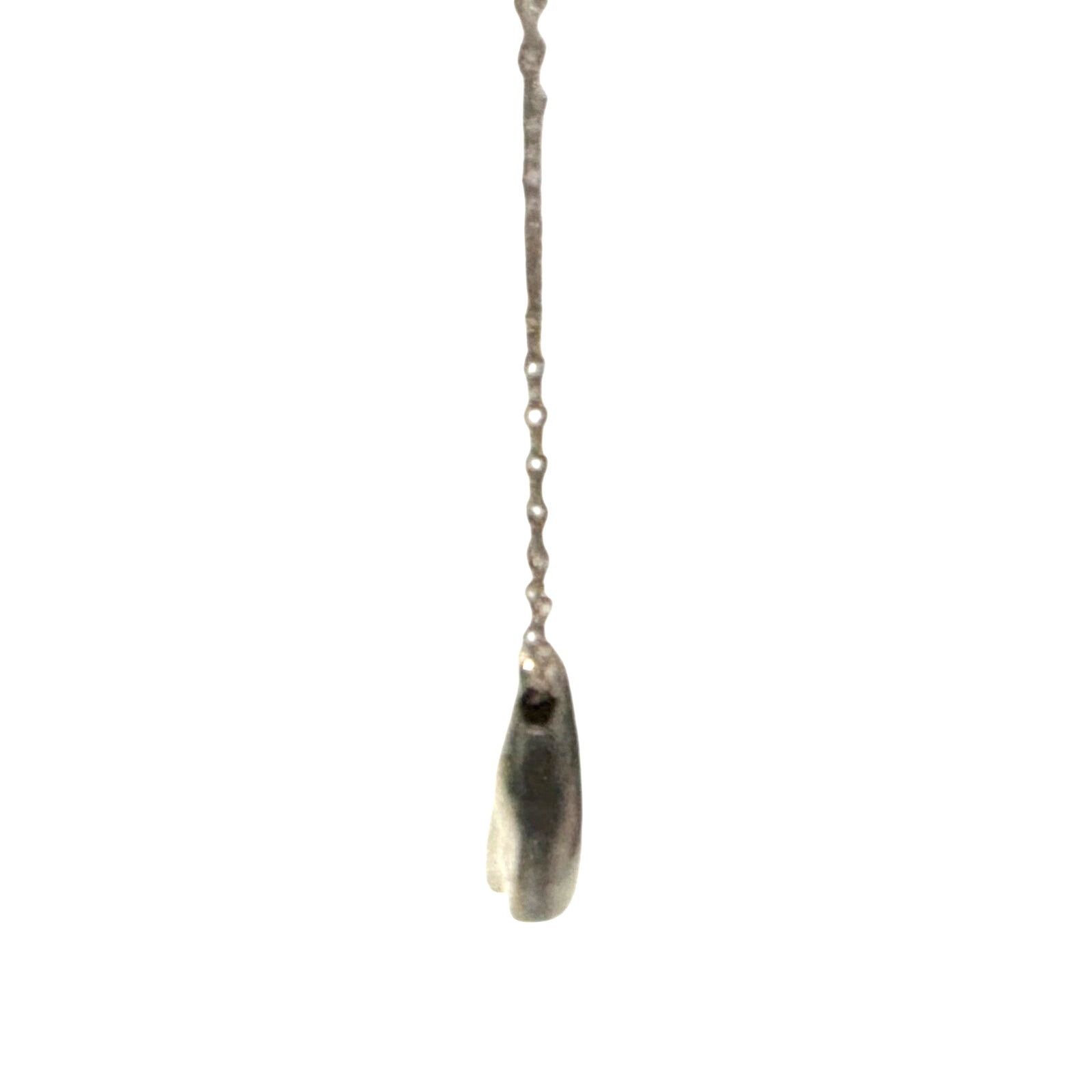Tiffany & Co. Tiffany and Co Elsa Peretti Full Heart Necklace 16" Dust Bag Size ONE SIZE - 11 Thumbnail