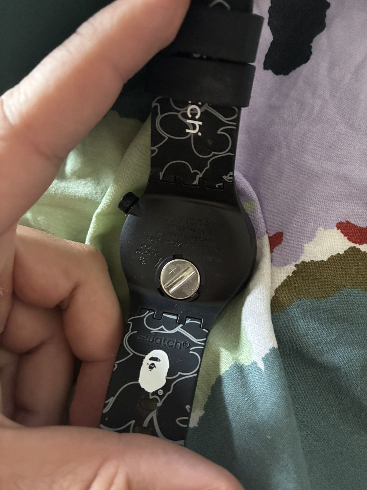 Bape Bape x Swatch BIG BOLD Global World Size ONE SIZE - 5 Thumbnail