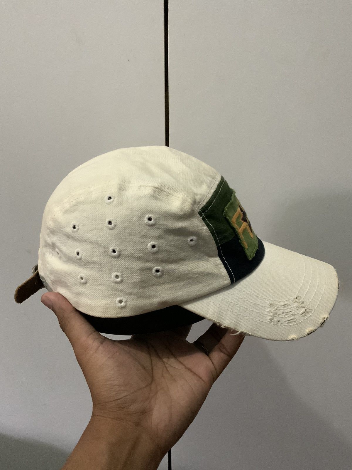 If Six Was Nine R AX 5 Distressed Hat Size ONE SIZE - 4 Thumbnail