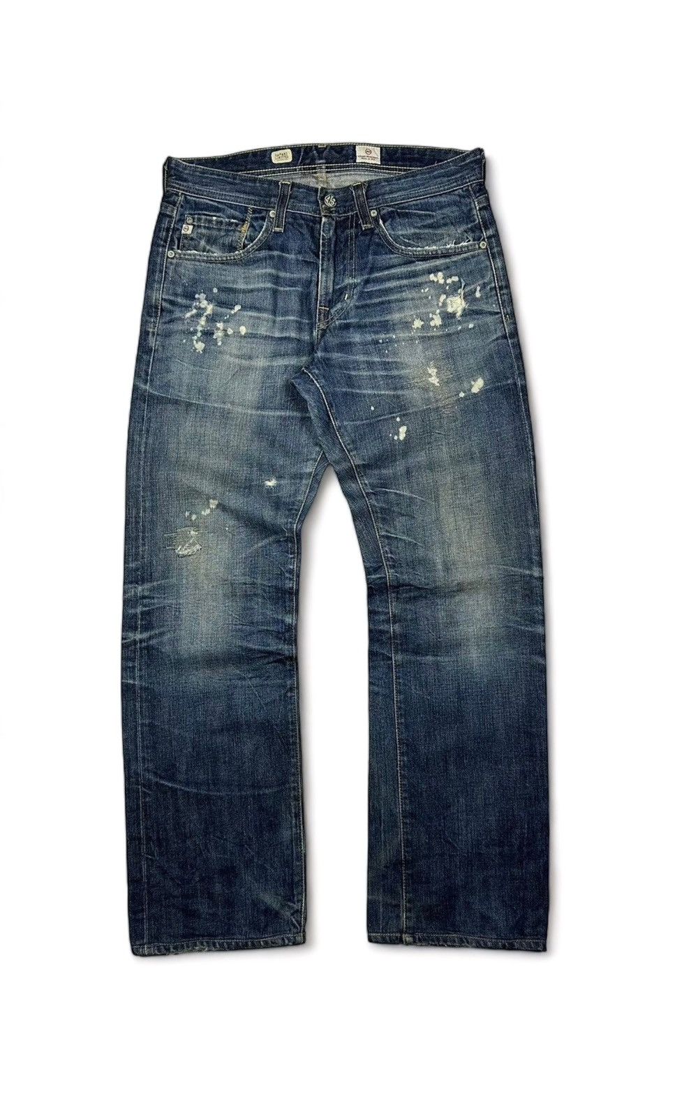 AG Adriano Goldschmied Adriano Goldschmied Safari Limited Tambourined Denim Jeans Size US 30 / EU 46 - 1 Thumbnail