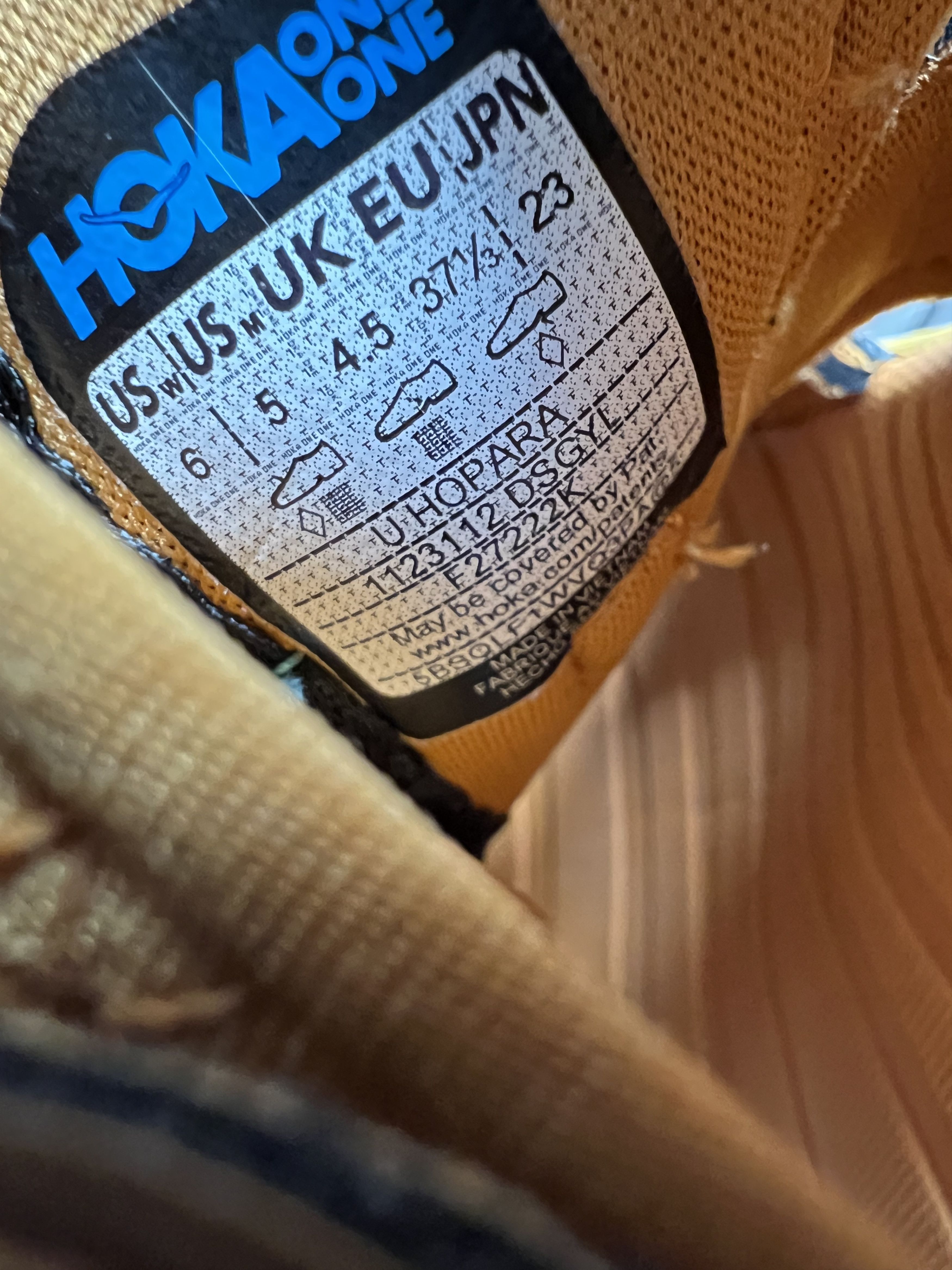 Hoka Hoka One One Hopara Hiking Trail Running Sandal Shoes Size US 6 / IT 36 - 10 Thumbnail