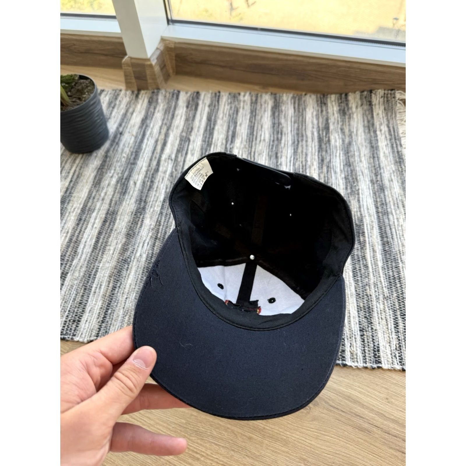Ferrari VINTAGE Ferrari Racing Cap Snapback Hat Black One Size Men Size ONE SIZE - 7 Thumbnail