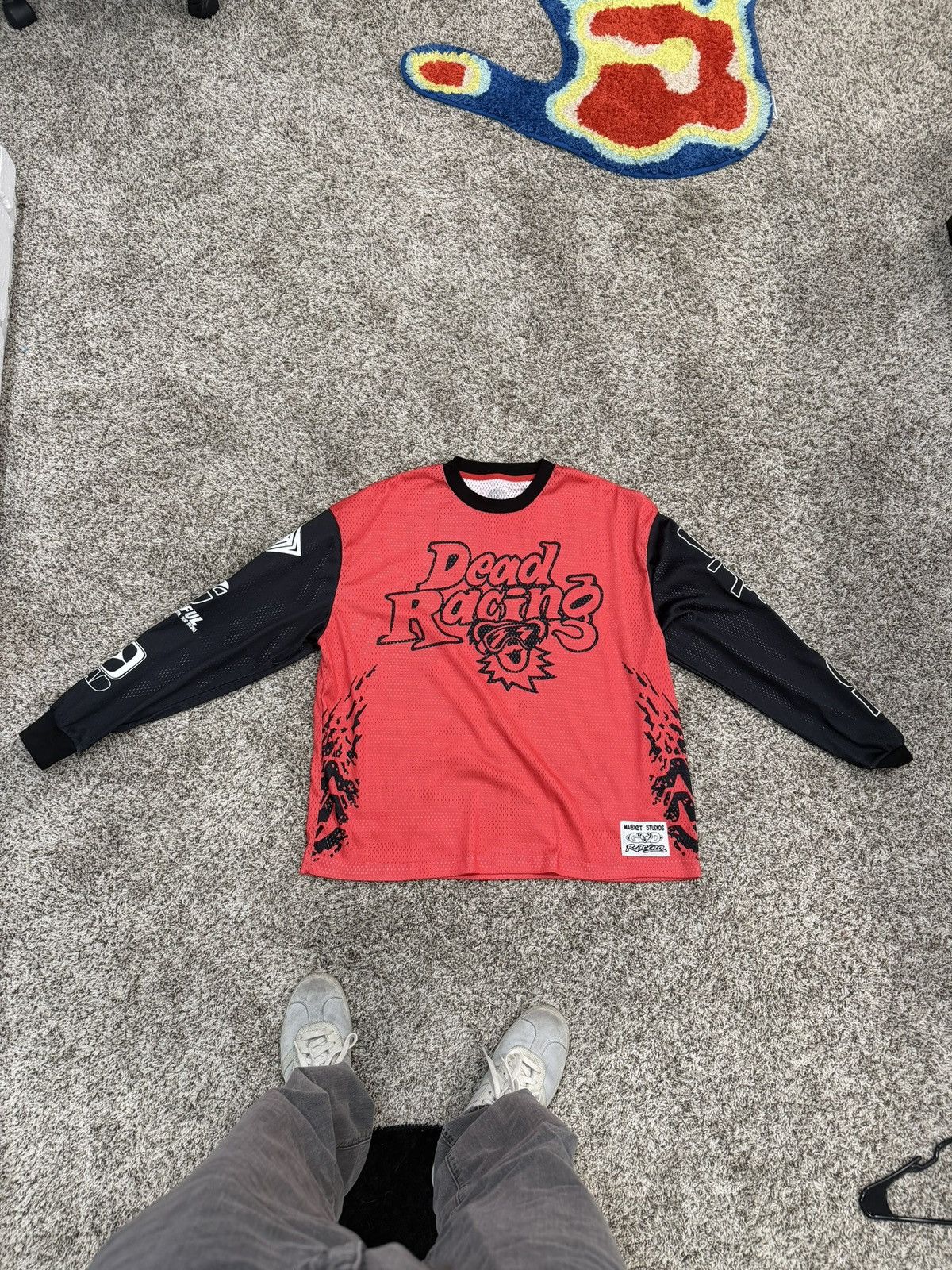 Grateful Dead × Market GRATEFUL DEAD X Market Long Sleeve Racing Jersey Size US M / EU 48-50 / 2 - 2 Thumbnail