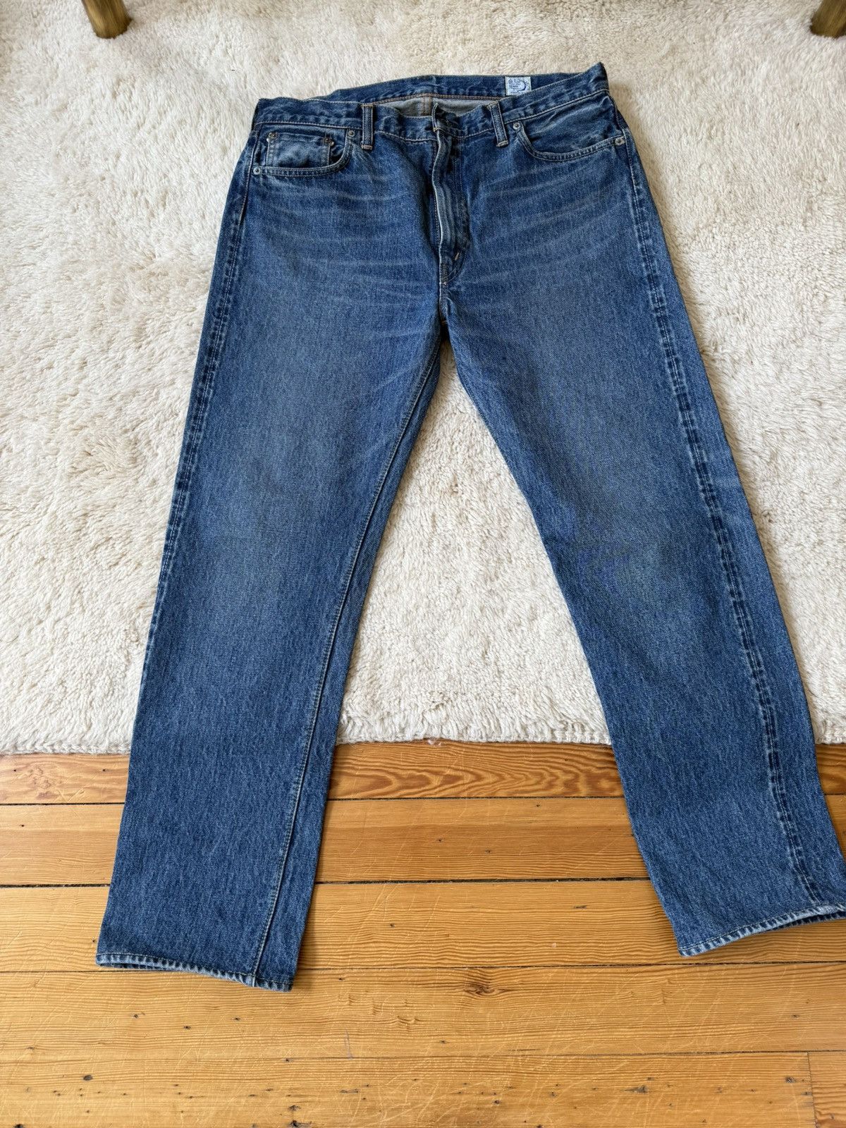 Orslow 107 Slim Fit Selvedge Denim Jeans