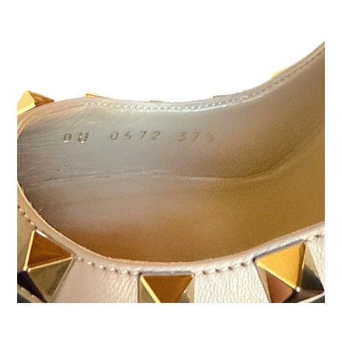Valentino VALENTINO GARAVANI Rockstud Pointed Heel EU 37.5/7.5 Black Size US 7.5 / IT 37.5 - 14 Thumbnail