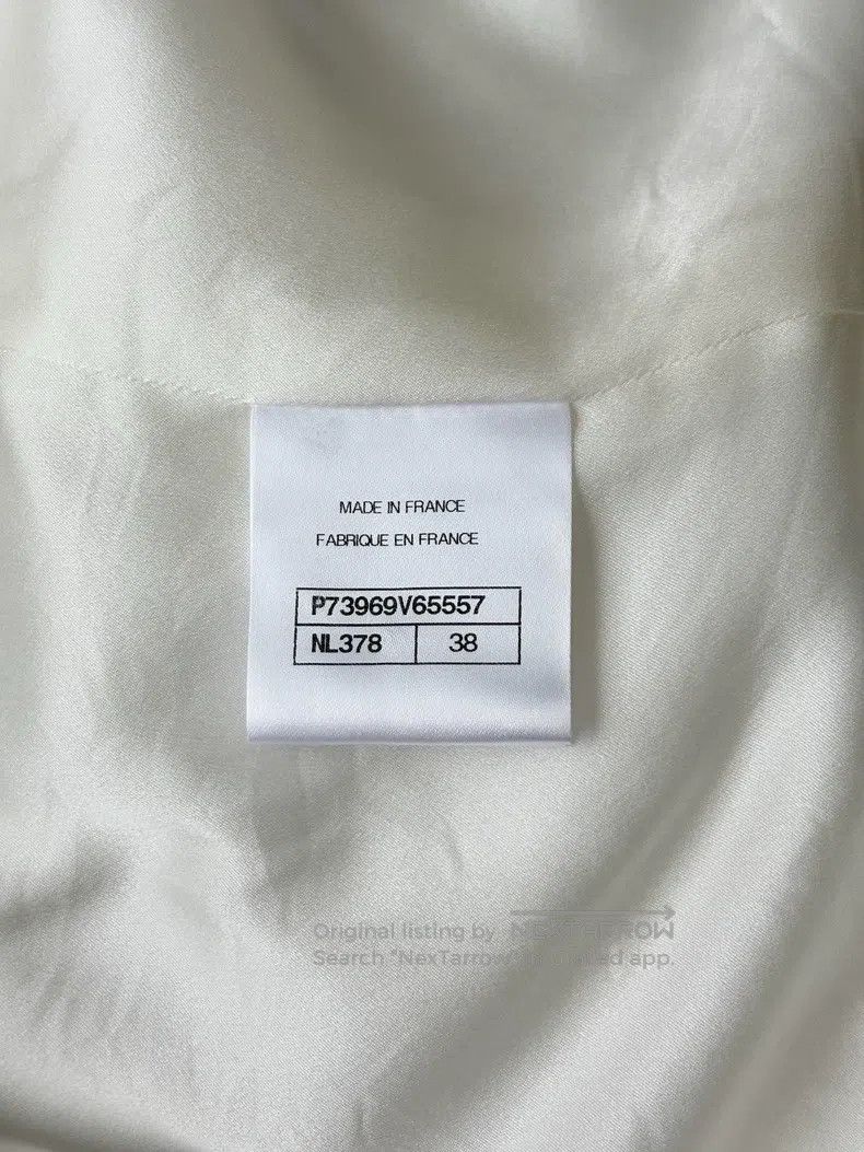 Chanel Chanel 23C white double C logo pearl jacket Size XS / US 0-2 / IT 36-38 - 7 Thumbnail