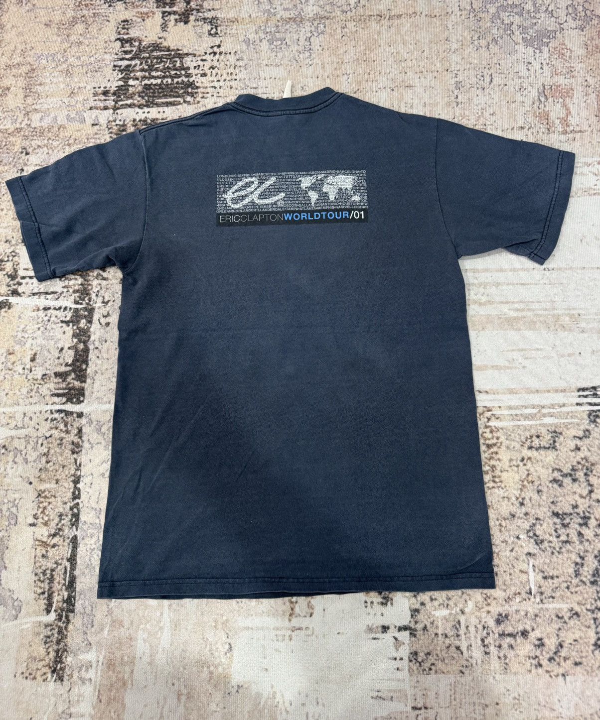 Band Tees assorted tshirt - ERIC CLAPTON 2001 tour tee Size US S / EU 44-46 / 1 - 8 Thumbnail