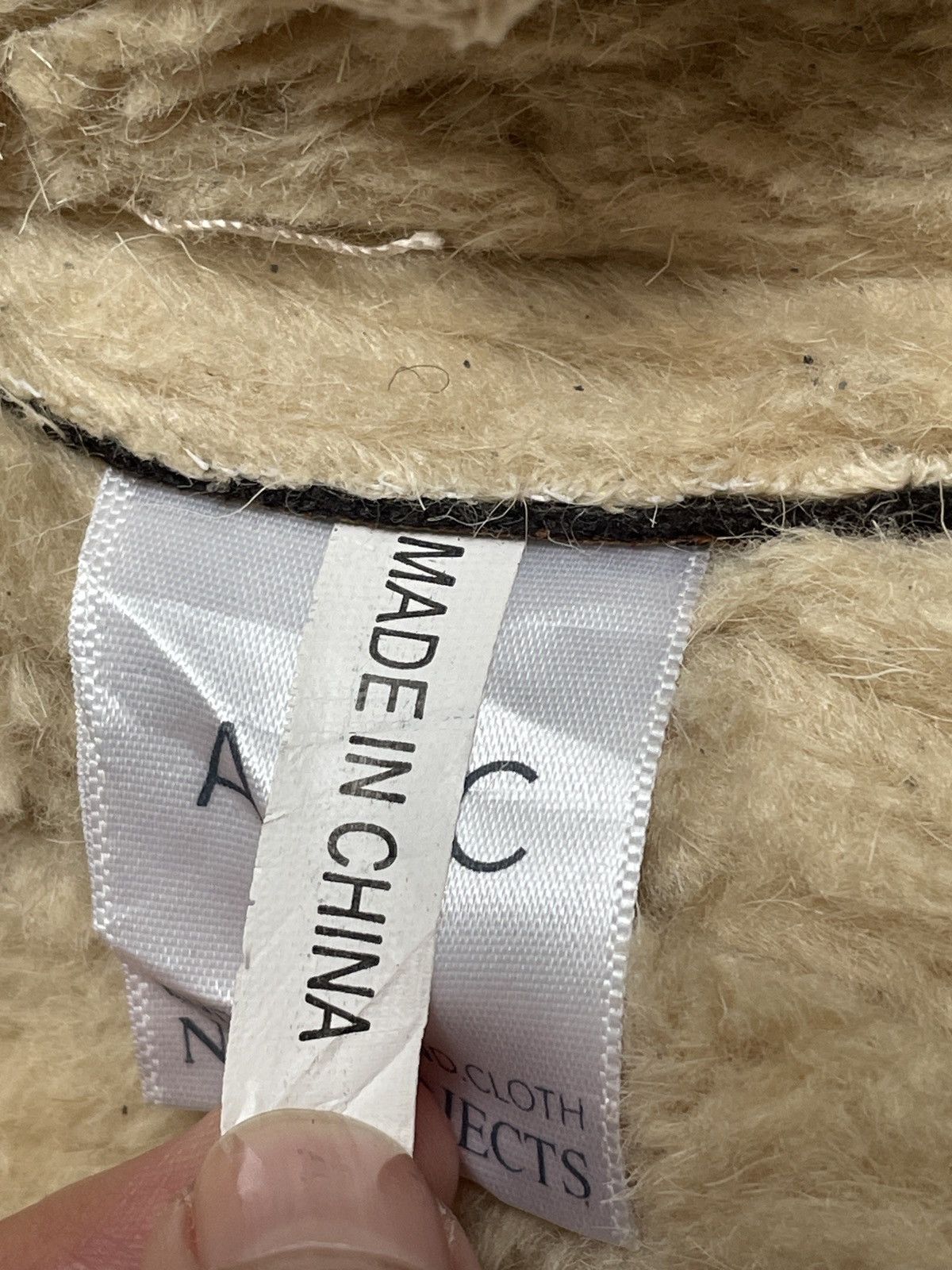 Vintage Vintage NY Project Shearling Aviator B-3 Fur Jacket 1990s Size US L / EU 52-54 / 3 - 18 Thumbnail