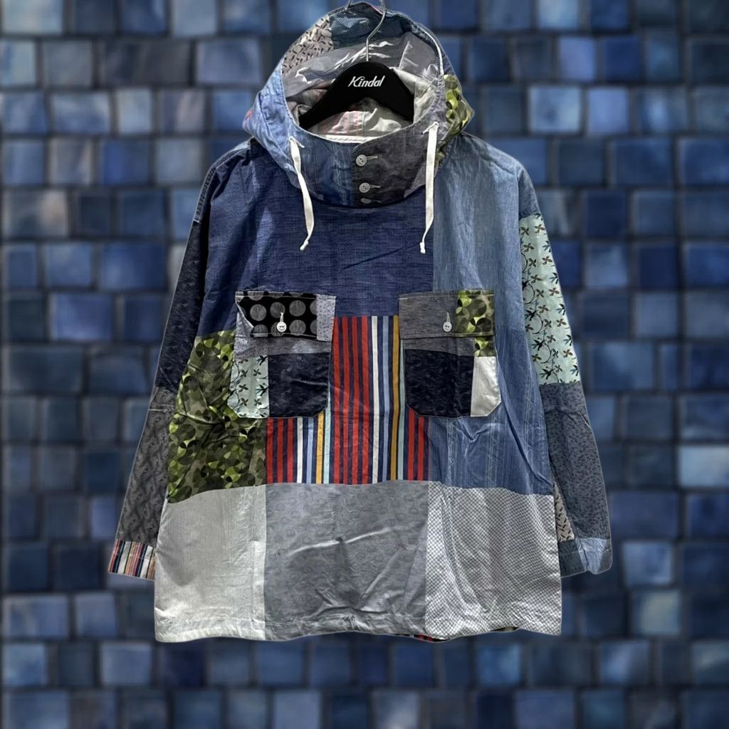 Engineered Garments Engineered Garments Shirt Parka XS Multicolor Patchwork Print Cagoule Jacket Men Size US XS / EU 42 / 0 - 1 Thumbnail