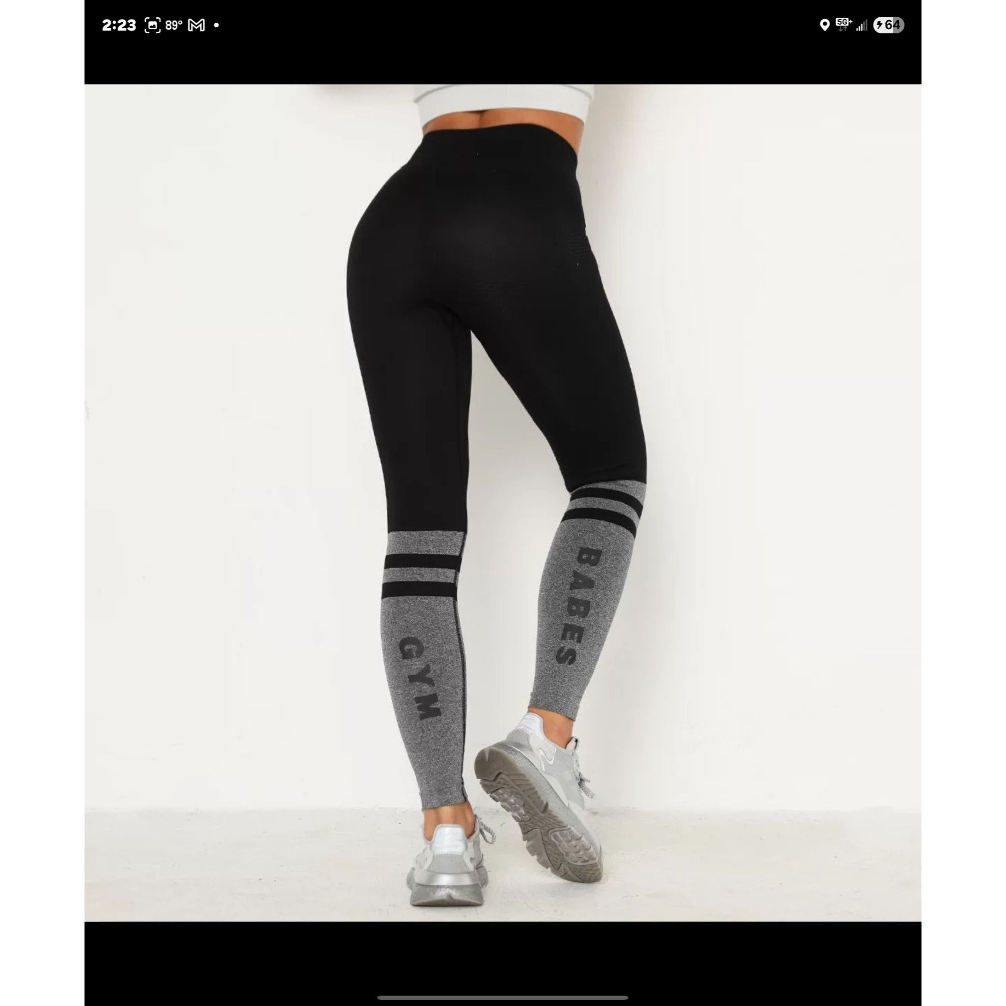 Other Swank Activewear Gym Babes Athleisure Leggings Large Size 32" / US 10 / IT 46 - 1 Preview