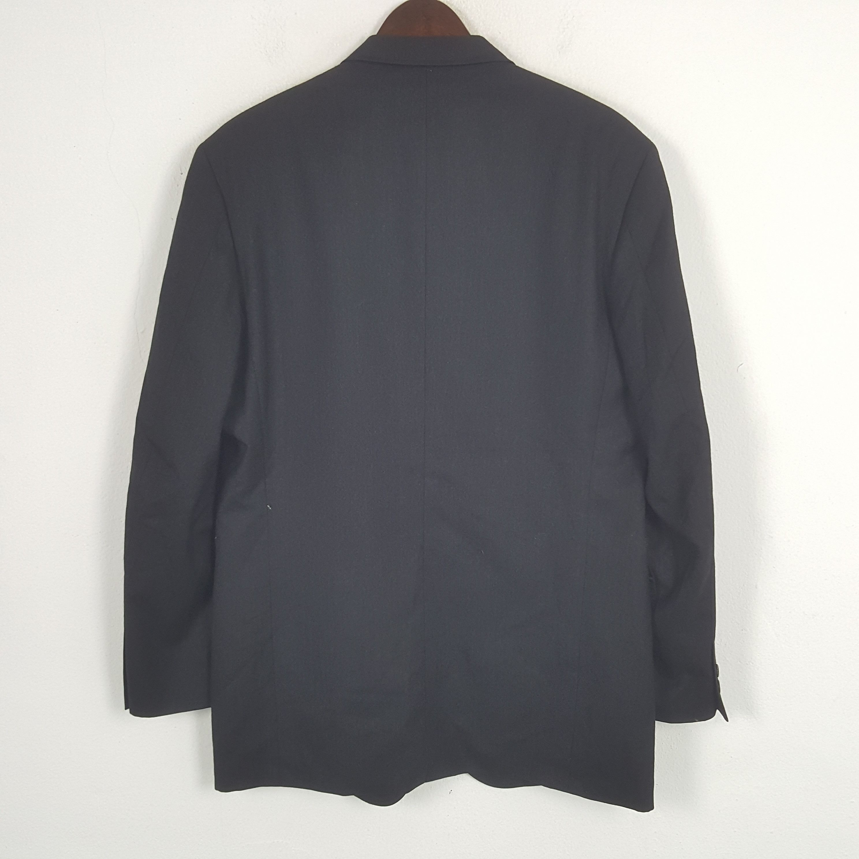 Japanese Brand × Vintage × Yohji Yamamoto Vintage Yohji Yamamoto AAR Blazer Cost Jacket Size US M / EU 48-50 / 2 - 2 Thumbnail