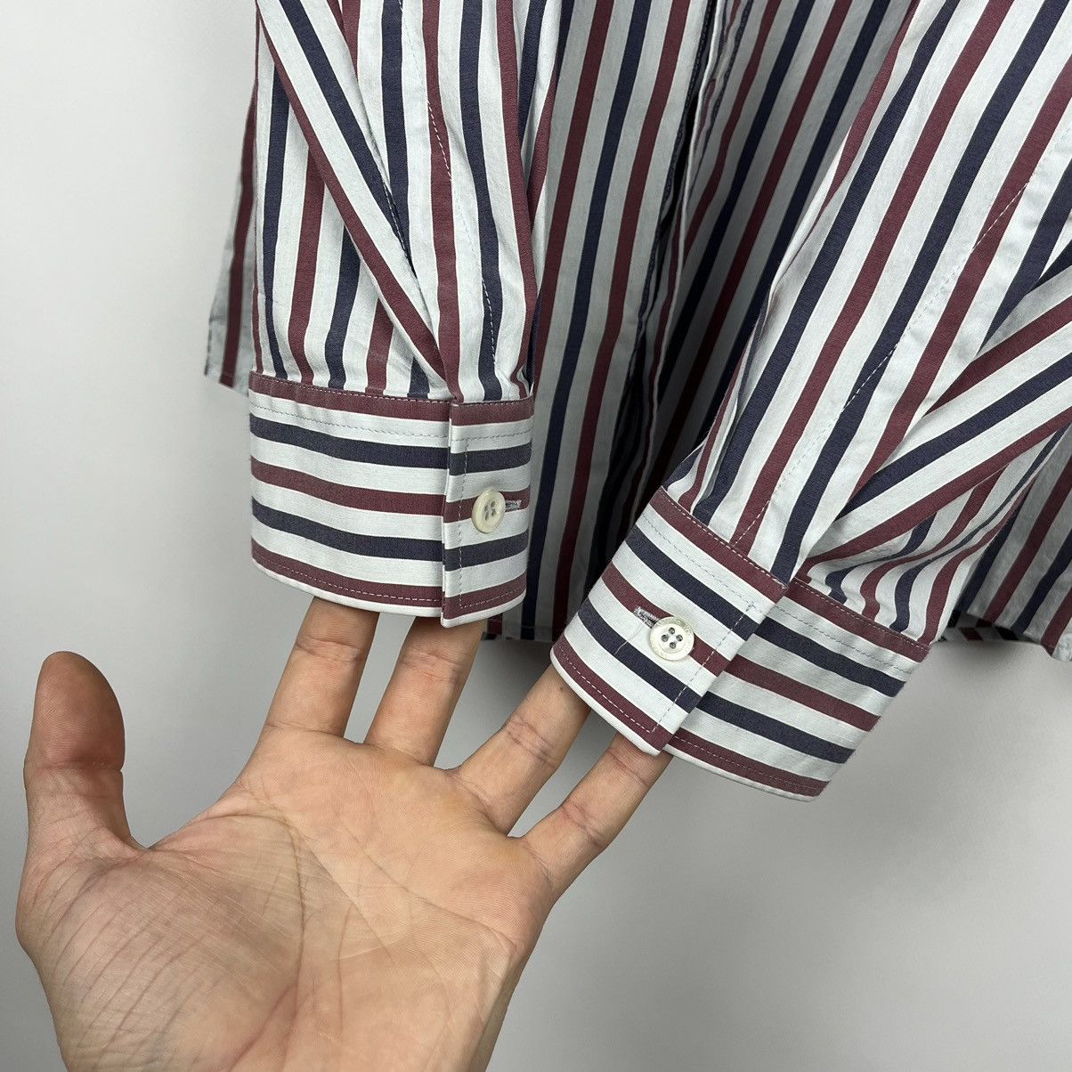 Vivienne Westwood Designer Vivienne Westwood Man stripped Avant-Garde shirt Size US S / EU 44-46 / 1 - 10 Thumbnail