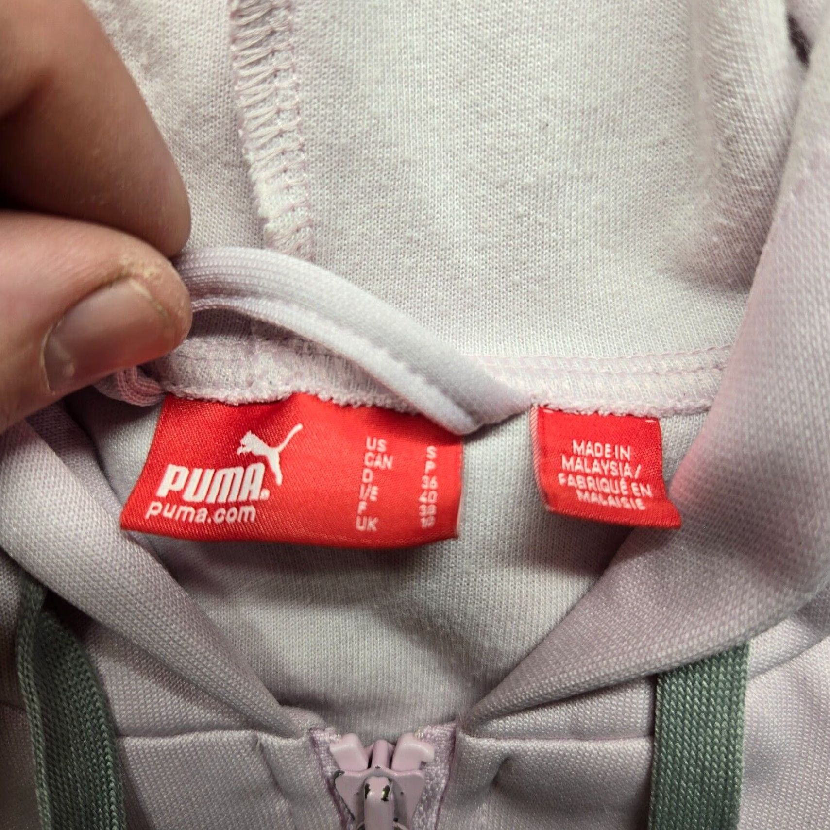 Puma PUMA Hoodie Pink Full Zip Sweatshirt Adult Women Size S Small Womens Pink Zip Front Sweater Activewear Size S / US 4 / IT 40 - 3 Thumbnail