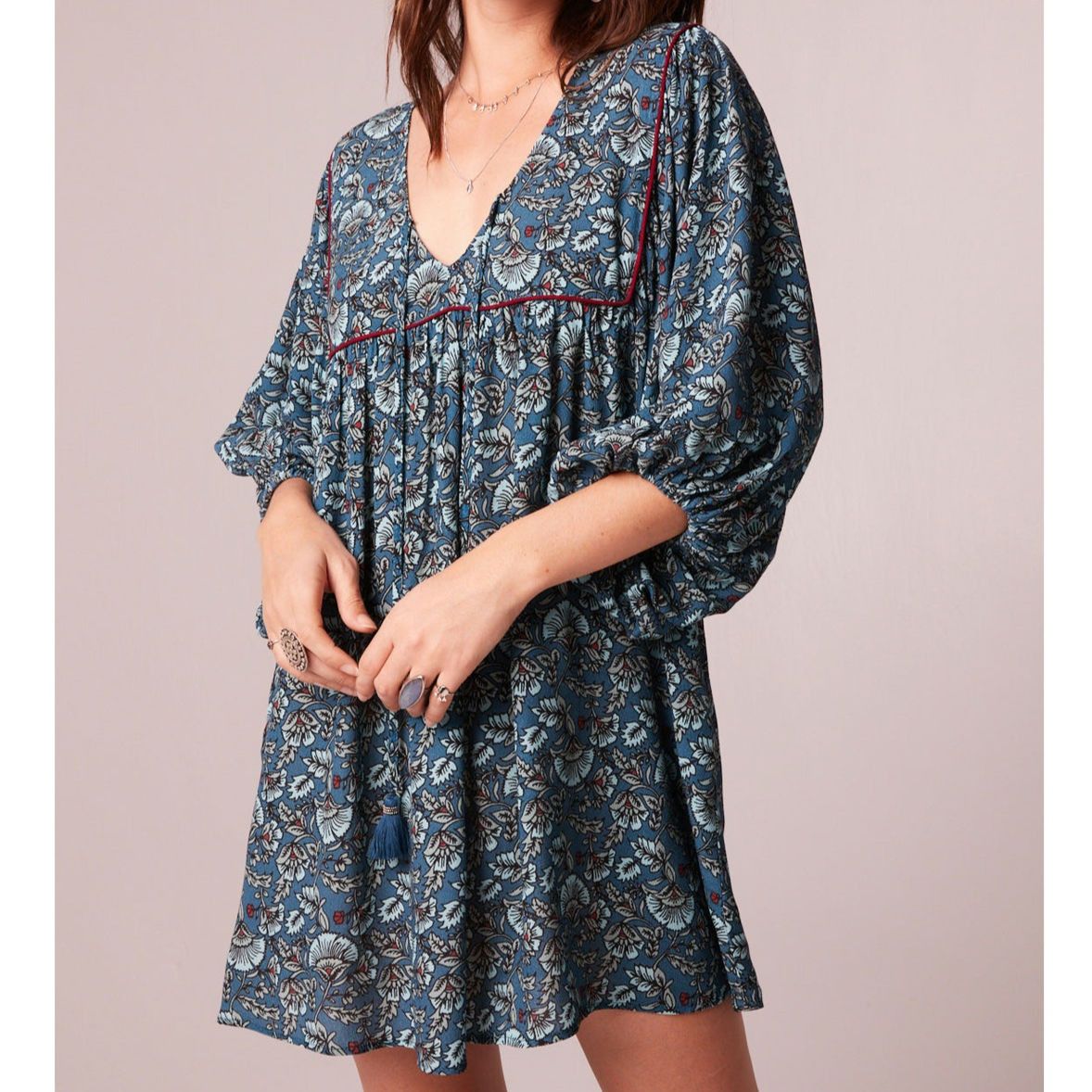 Other NWT Band of the Free Mallory Floral Mini Dress Sz. S [4-6] Size S / US 4 / IT 40 - 5 Thumbnail