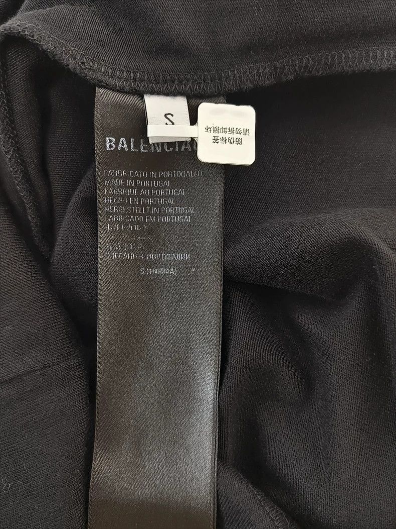 Balenciaga Balenciaga World Food Black Short Sleeve 2504-Nextarrow Size US S / EU 44-46 / 1 - 5 Thumbnail