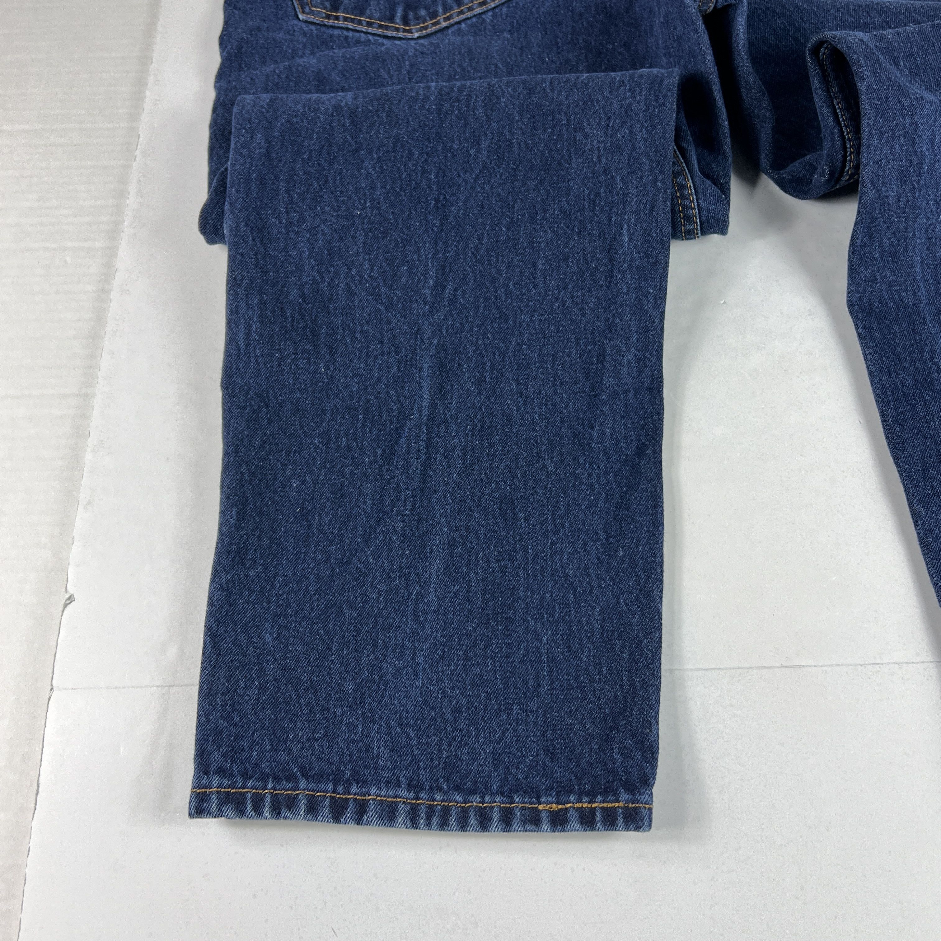 Levi's Levi's Jeans 550 Relaxed Fit Dark Blue Cotton Denim Size US 36 / EU 52 - 17 Thumbnail