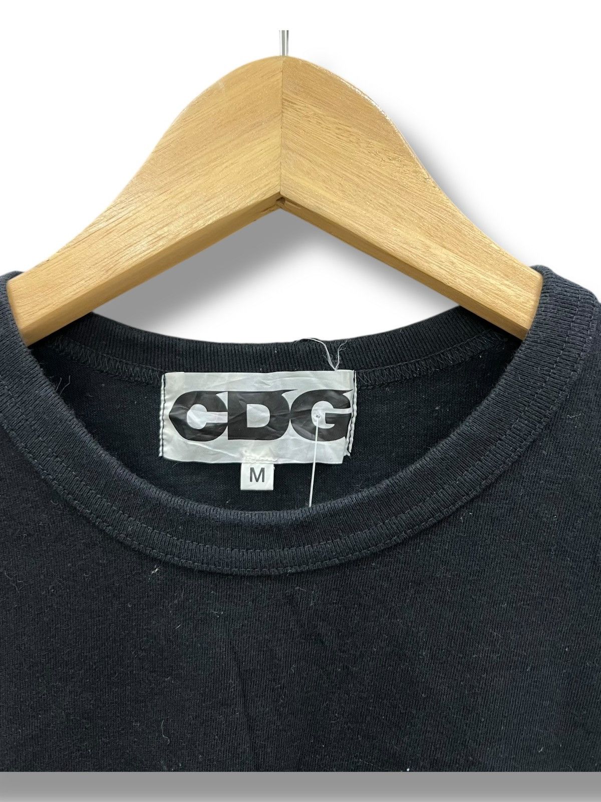 Comme des Garcons Comme des Garçons CDG Long Sleeve Logo Tee (Made in Japan) Size US M / EU 48-50 / 2 - 3 Thumbnail