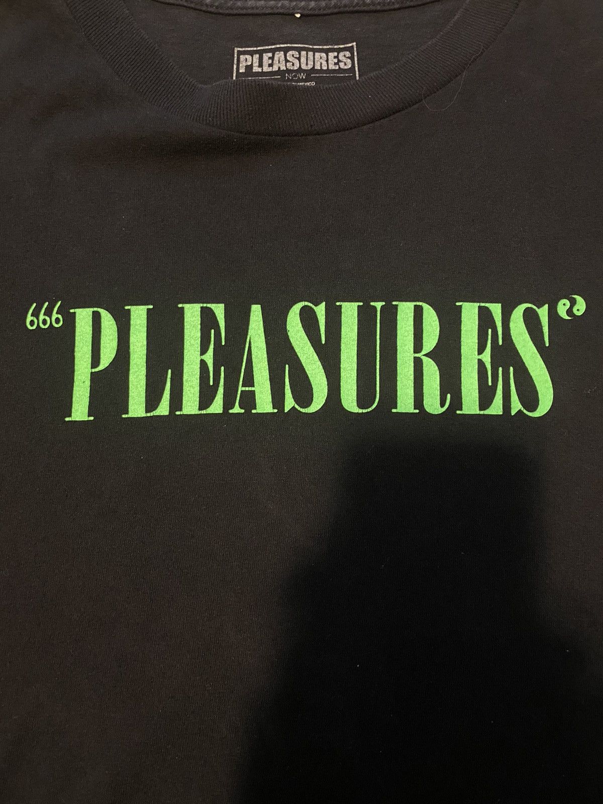 Pleasures Pleasure Black and Green T-Shirt Size US L / EU 52-54 / 3 - 2 Thumbnail